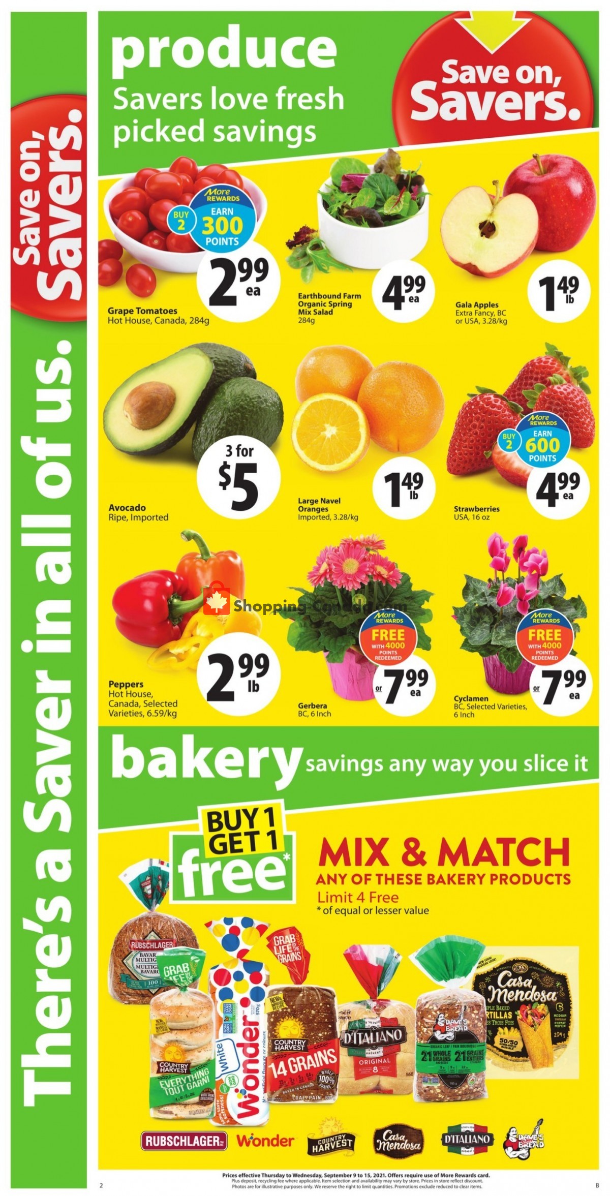 Save On Foods flyer from Thursday September 9, 2021 to Wednesday September 15, 2021 - page 2