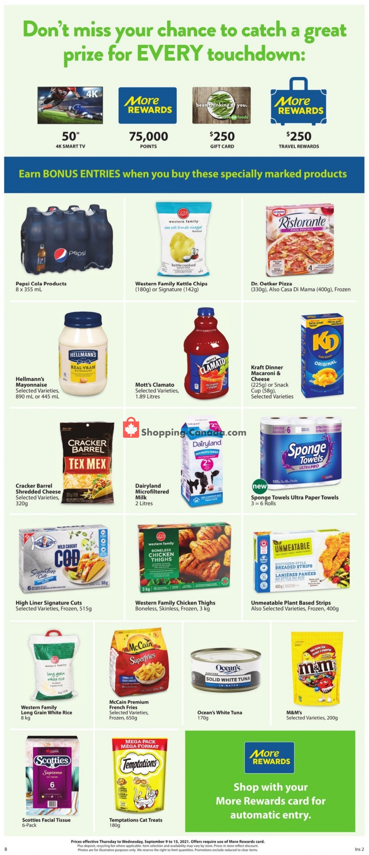 Save On Foods flyer from Thursday September 9, 2021 to Wednesday September 15, 2021 - page 8