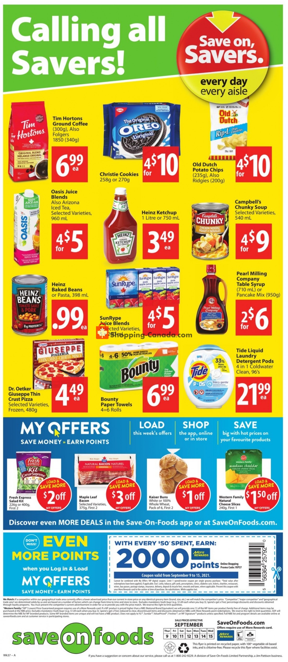 Save On Foods flyer from Thursday September 9, 2021 to Wednesday September 15, 2021 - page 10