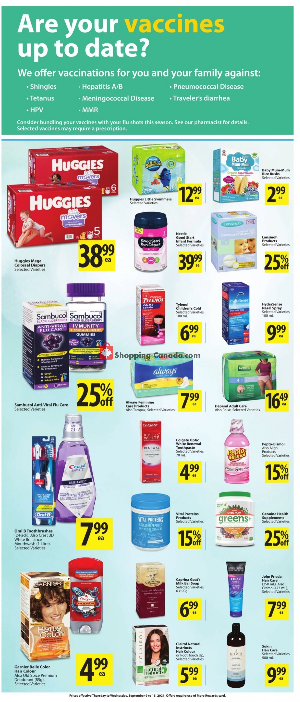 Save On Foods flyer from Thursday September 9, 2021 to Wednesday September 15, 2021 - page 12