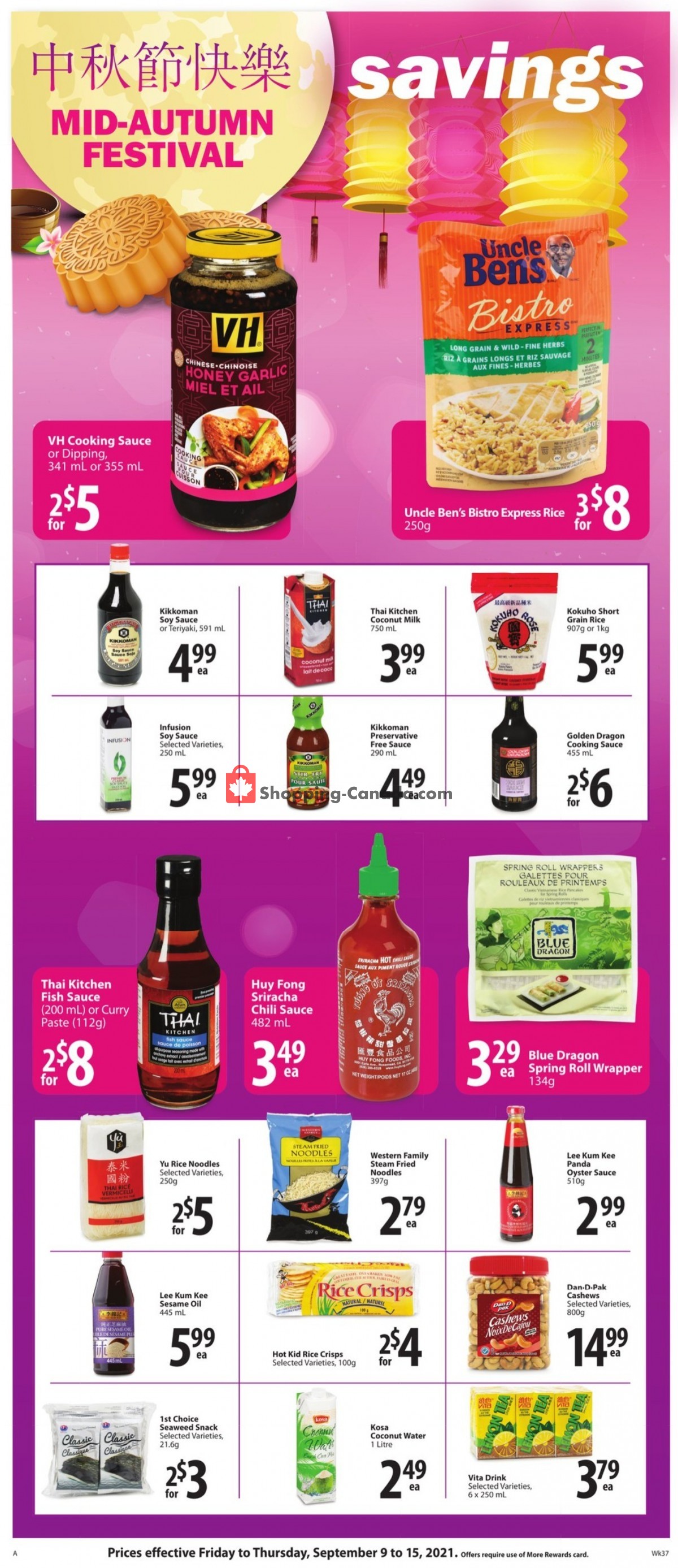Save On Foods flyer from Thursday September 9, 2021 to Wednesday September 15, 2021 - page 14