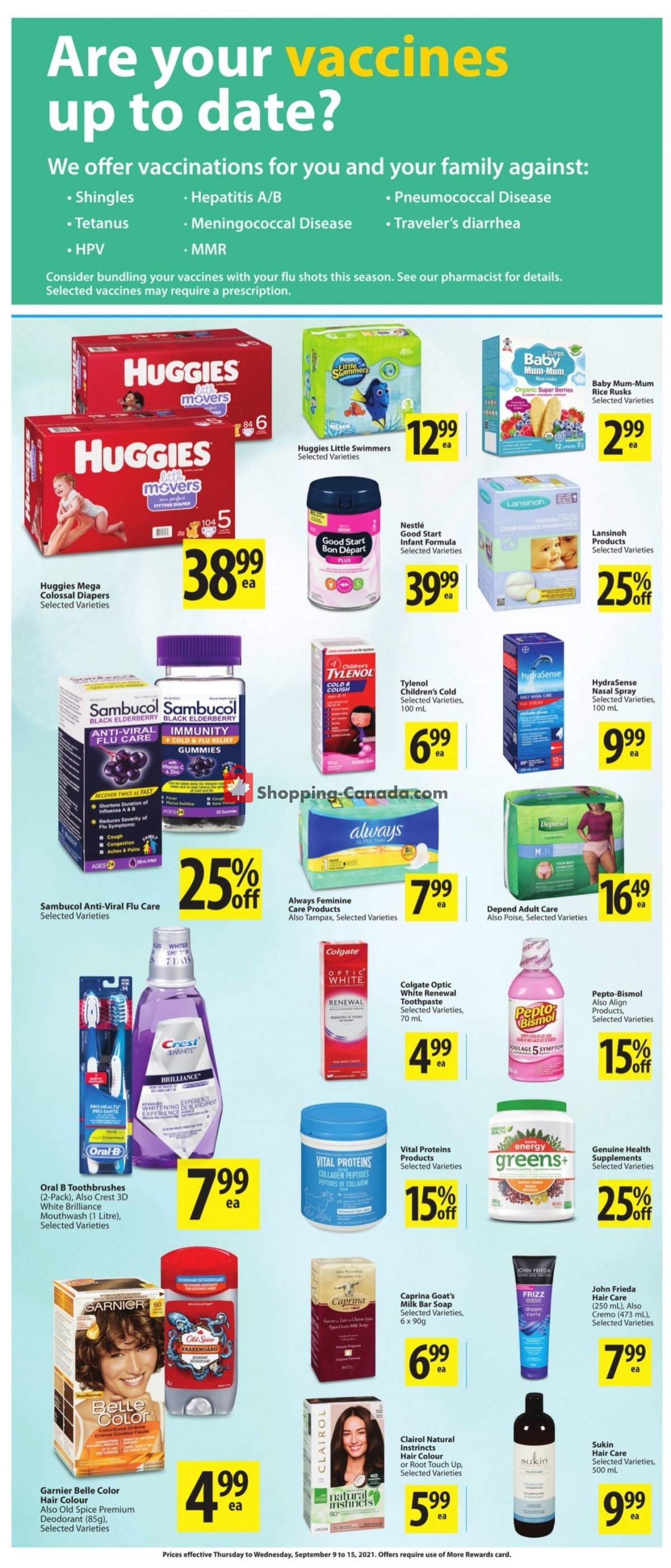 Save On Foods flyer from Thursday September 9, 2021 to Wednesday September 15, 2021 - page 12