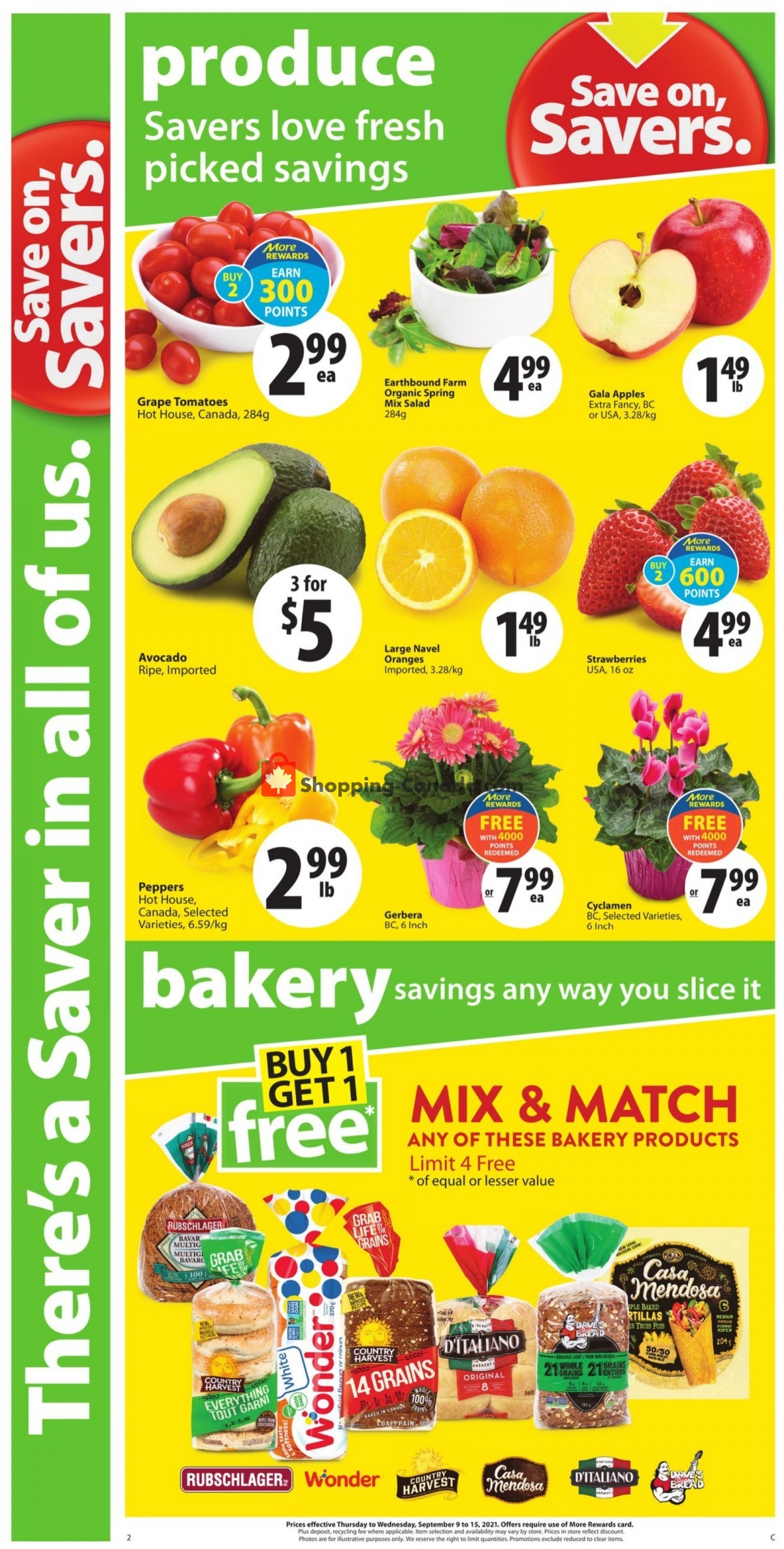 Save On Foods flyer from Thursday September 9, 2021 to Wednesday September 15, 2021 - page 2