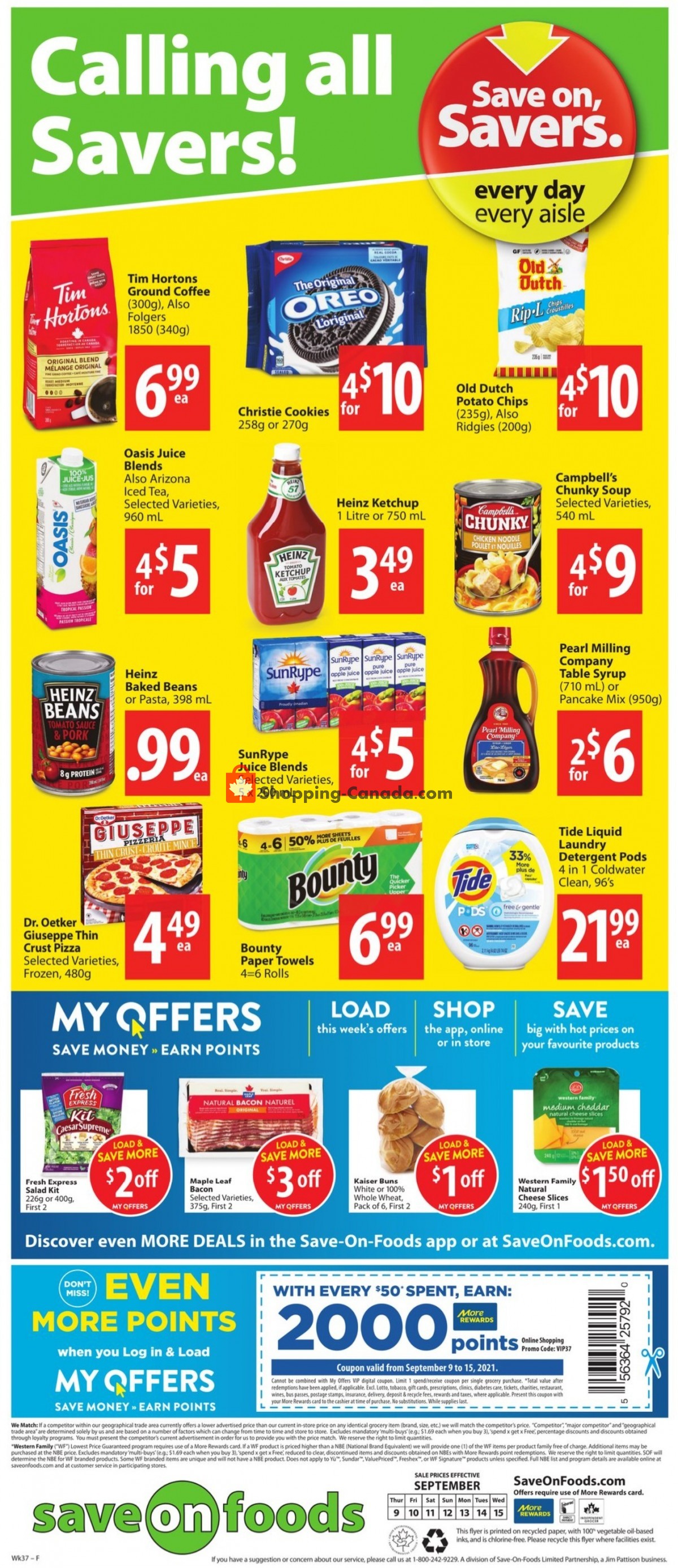 Save On Foods flyer from Thursday September 9, 2021 to Wednesday September 15, 2021 - page 10