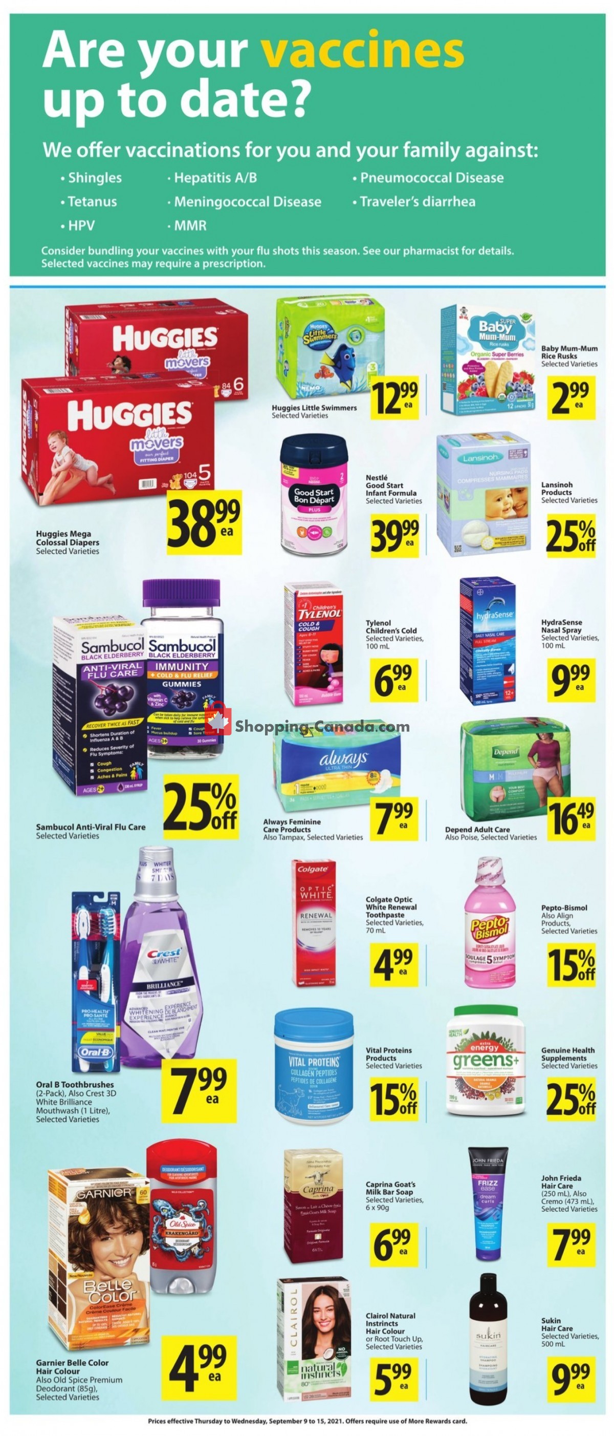 Save On Foods flyer from Thursday September 9, 2021 to Wednesday September 15, 2021 - page 12