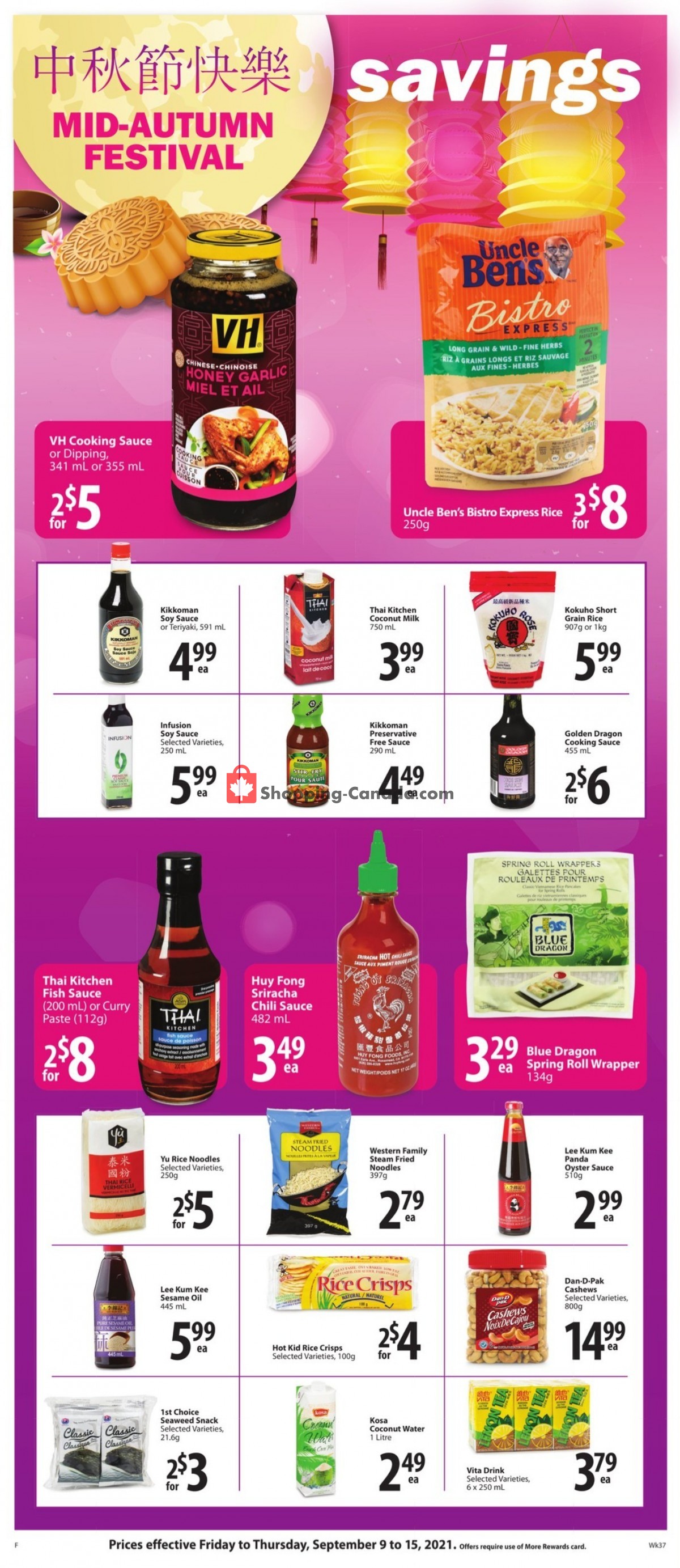 Save On Foods flyer from Thursday September 9, 2021 to Wednesday September 15, 2021 - page 14