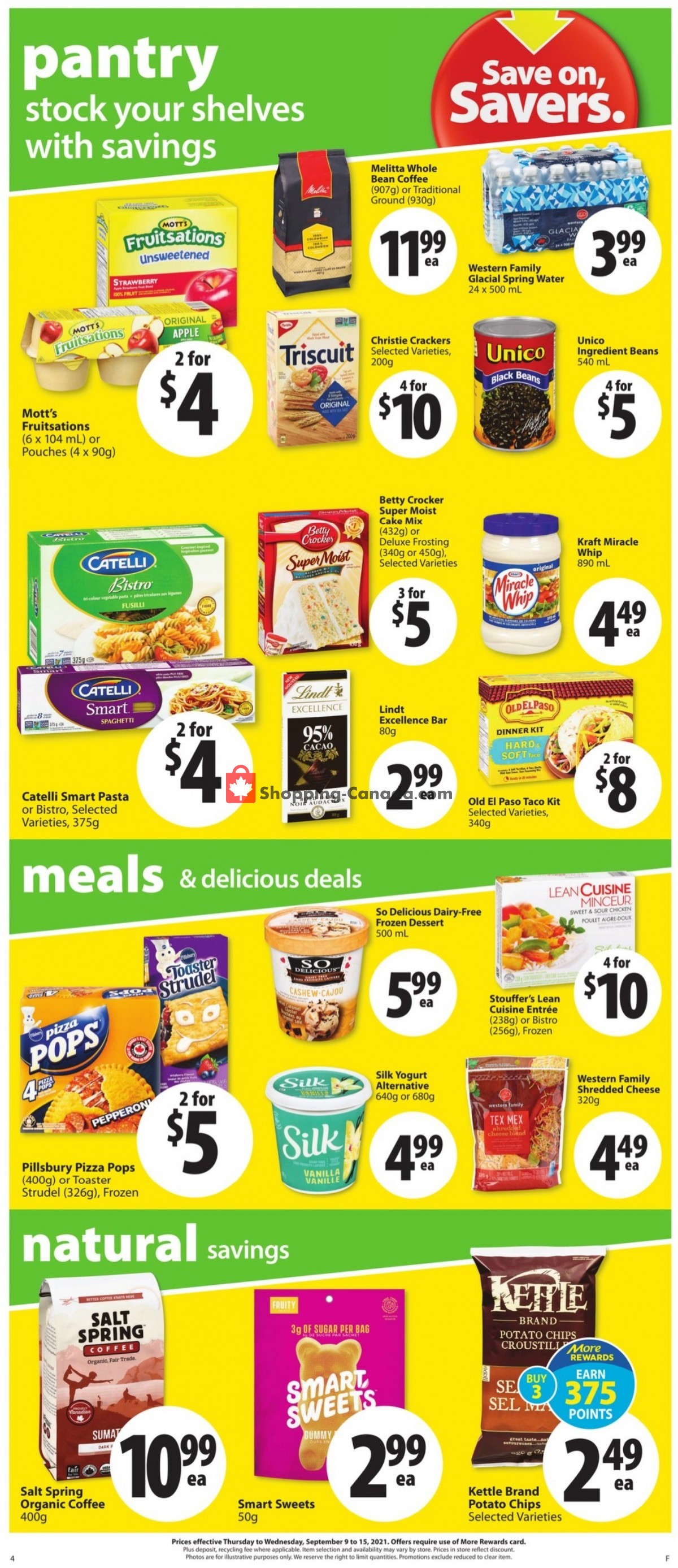 Save On Foods flyer from Thursday September 9, 2021 to Wednesday September 15, 2021 - page 4