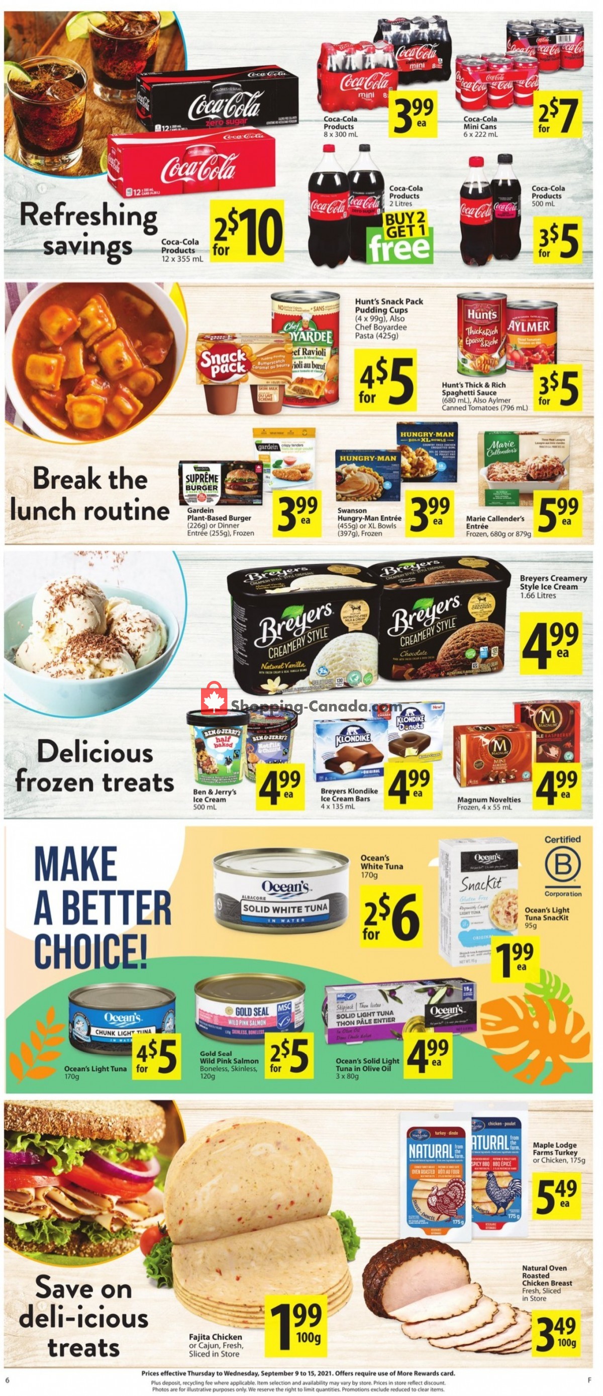 Save On Foods flyer from Thursday September 9, 2021 to Wednesday September 15, 2021 - page 6