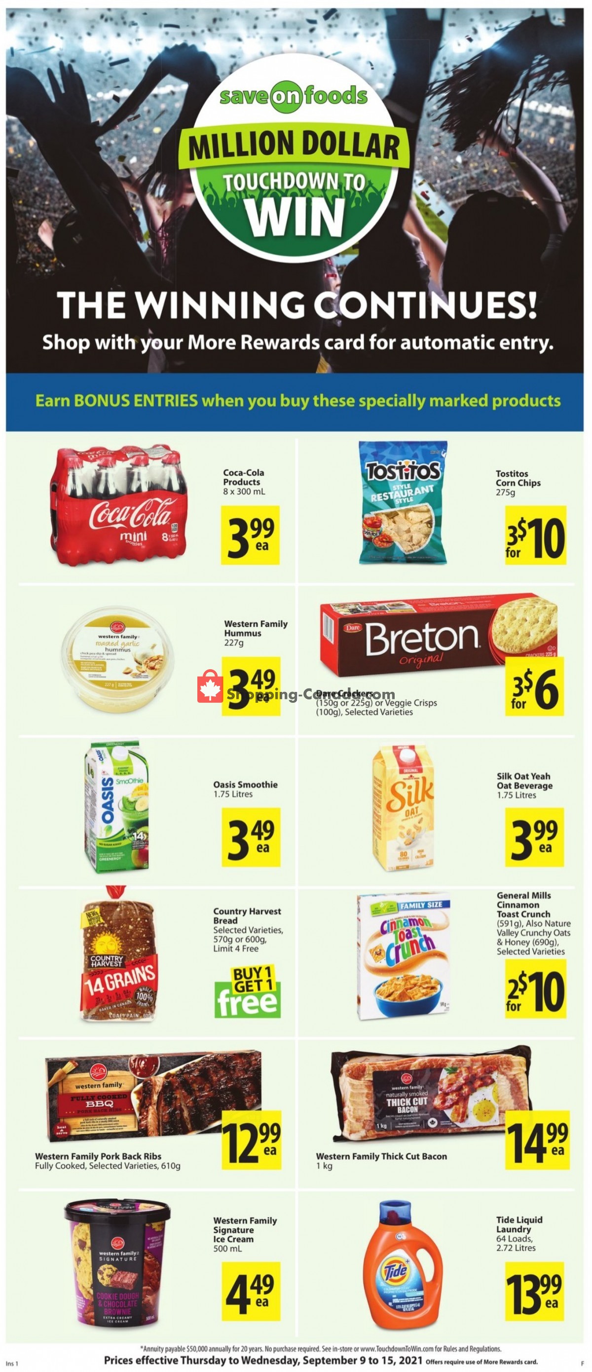 Save On Foods flyer from Thursday September 9, 2021 to Wednesday September 15, 2021 - page 7