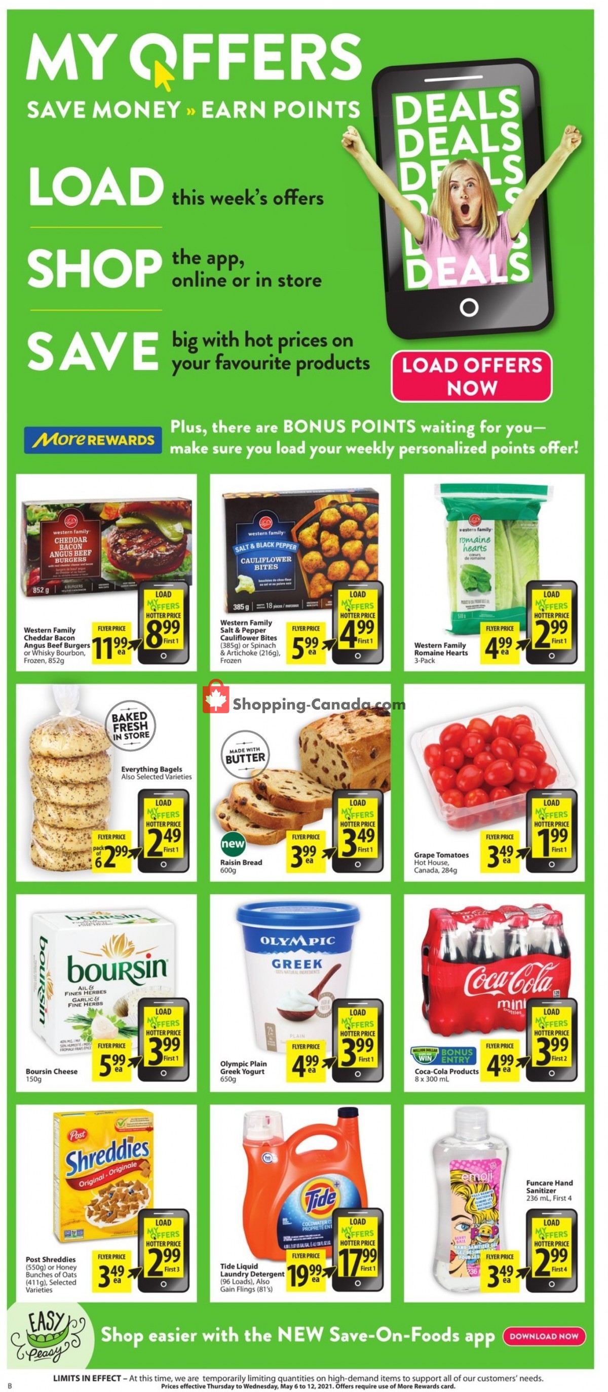 Save On Foods flyer from Thursday May 6, 2021 to Wednesday May 12, 2021 - page 13