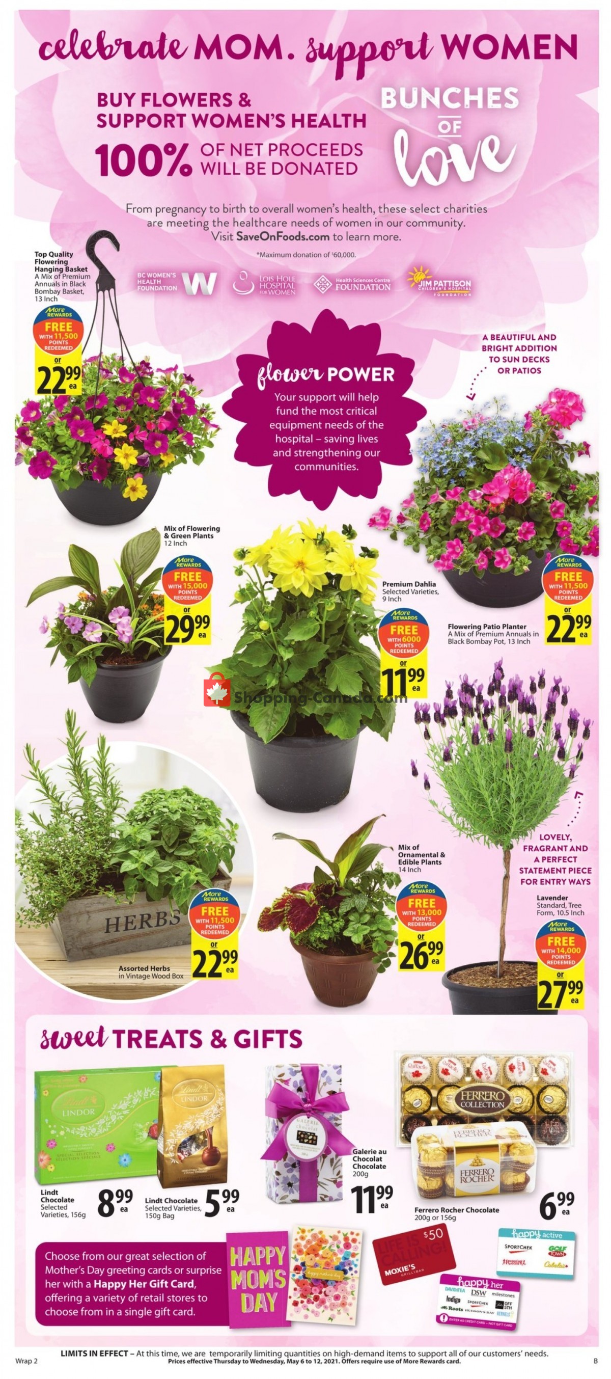 Save On Foods flyer from Thursday May 6, 2021 to Wednesday May 12, 2021 - page 2