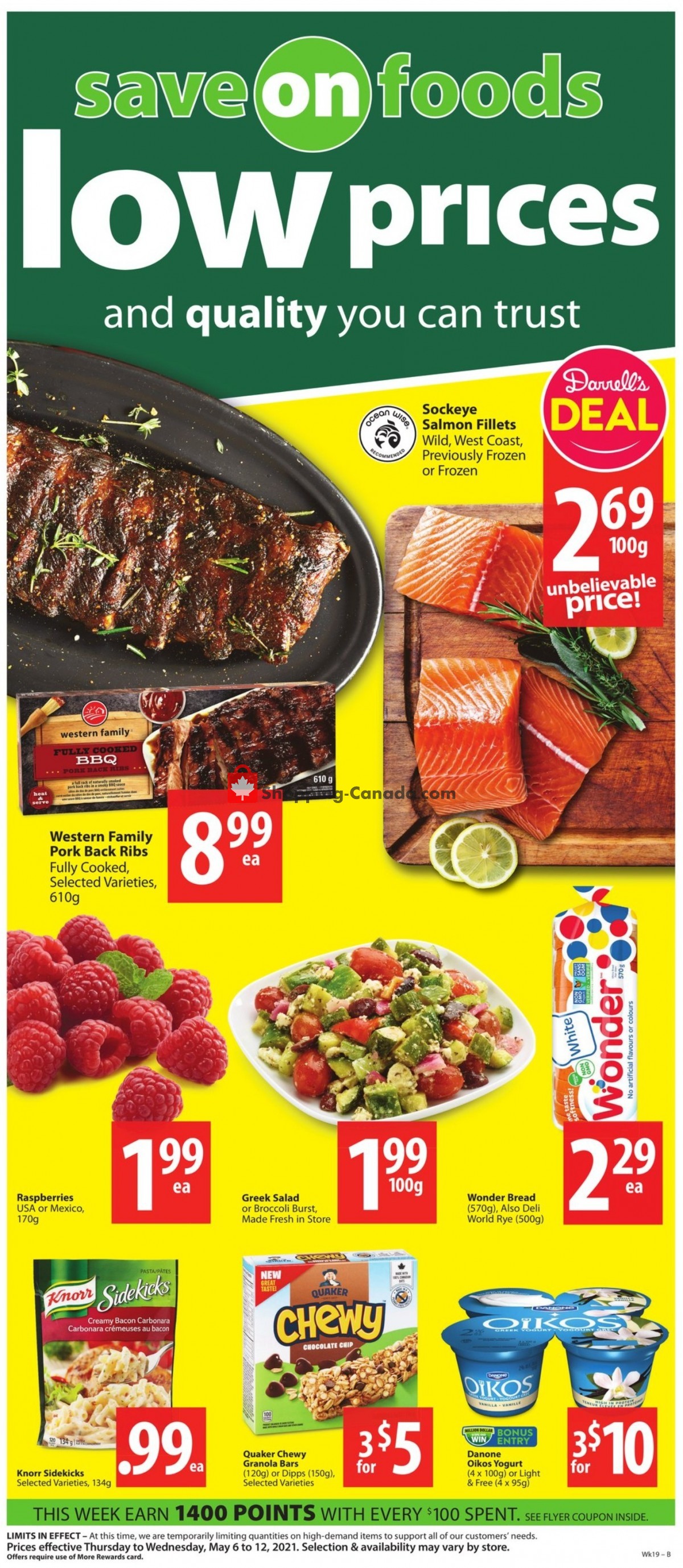 Save On Foods flyer from Thursday May 6, 2021 to Wednesday May 12, 2021 - page 3
