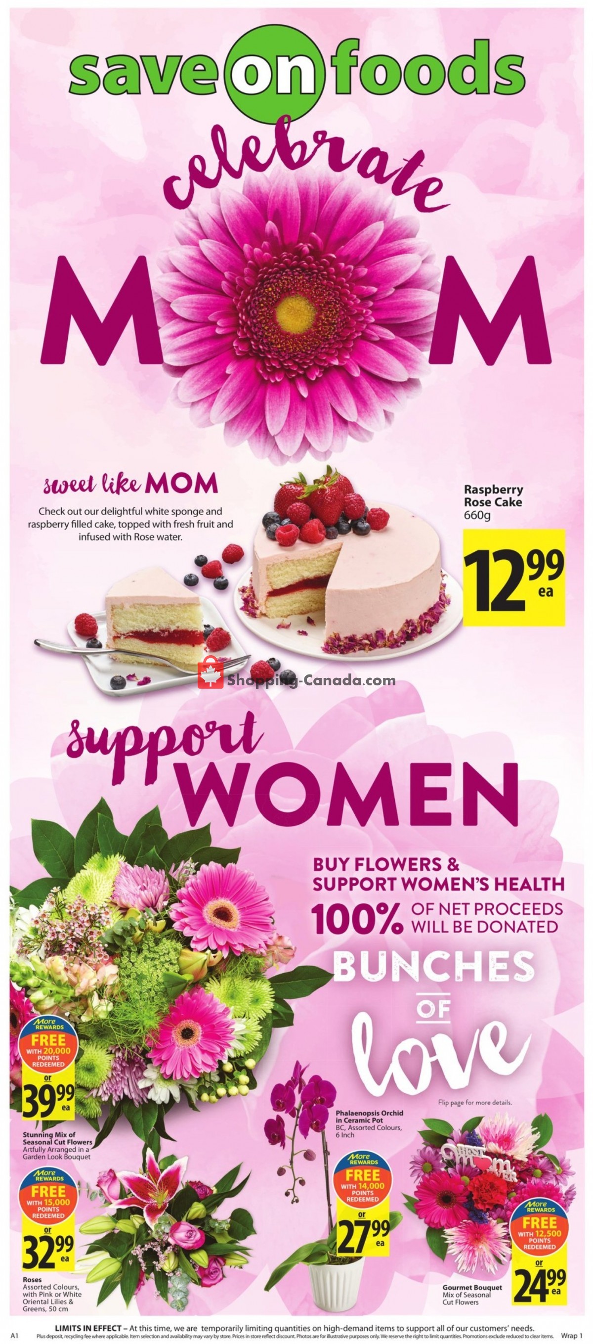 Save On Foods flyer from Thursday May 6, 2021 to Wednesday May 12, 2021 - page 1