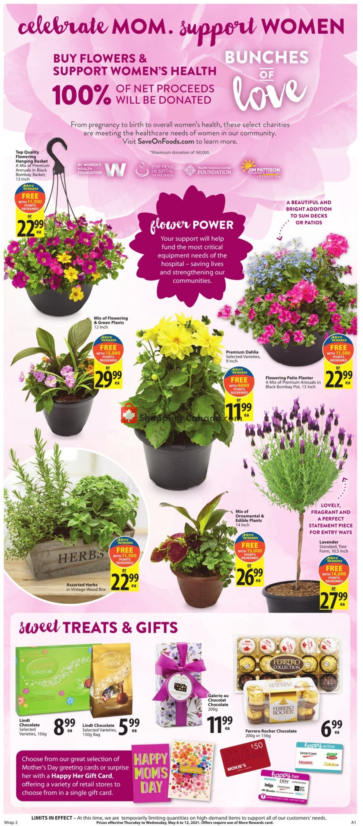 Save On Foods flyer from Thursday May 6, 2021 to Wednesday May 12, 2021 - page 2
