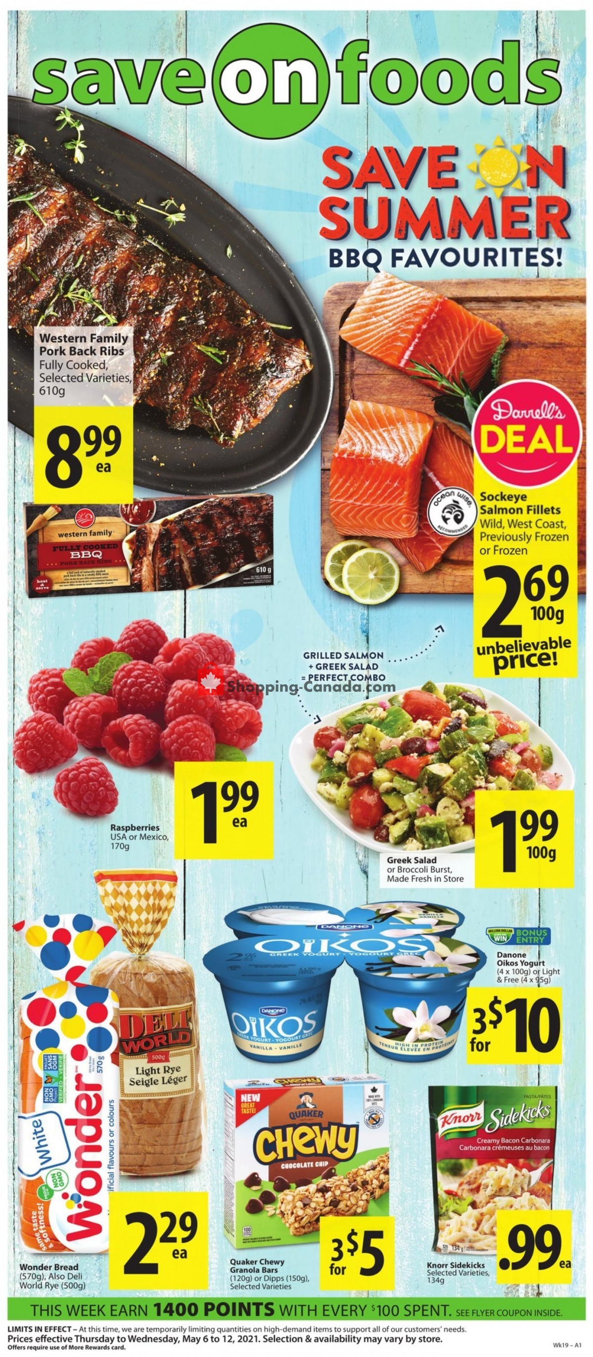 Save On Foods flyer from Thursday May 6, 2021 to Wednesday May 12, 2021 - page 3