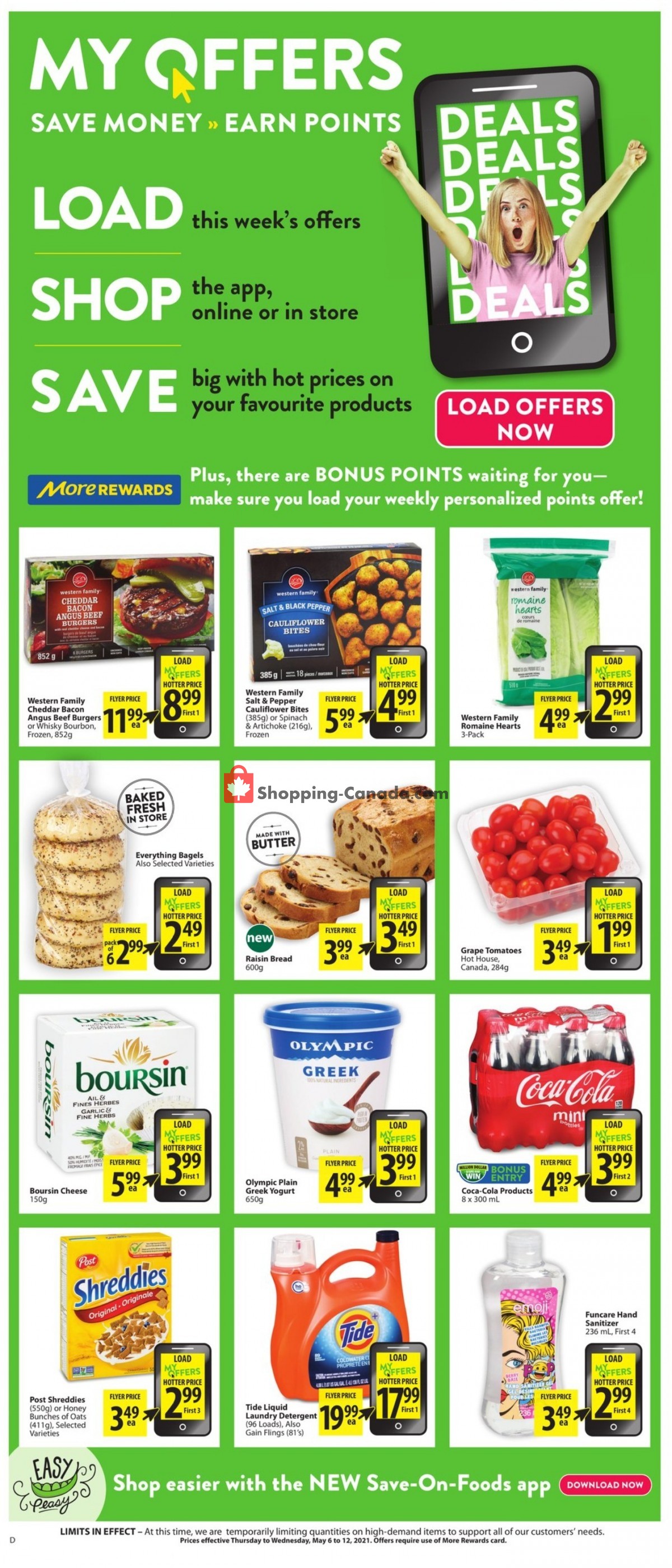 Save On Foods flyer from Thursday May 6, 2021 to Wednesday May 12, 2021 - page 17