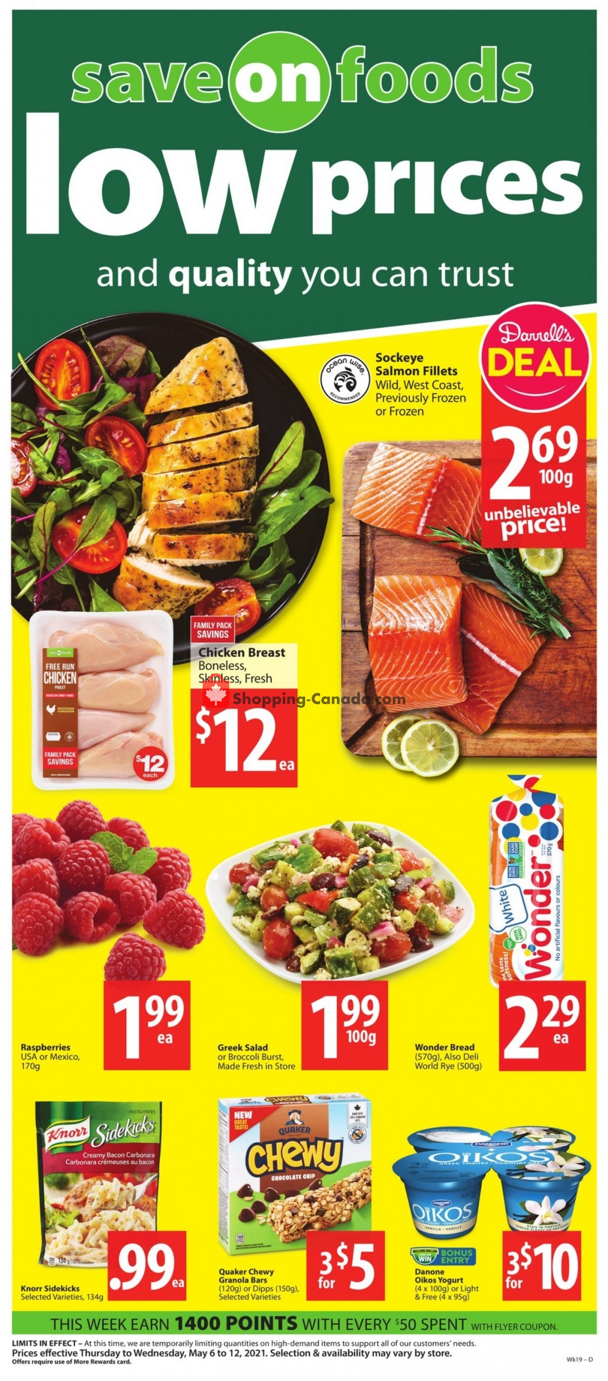 Save On Foods flyer from Thursday May 6, 2021 to Wednesday May 12, 2021 - page 3