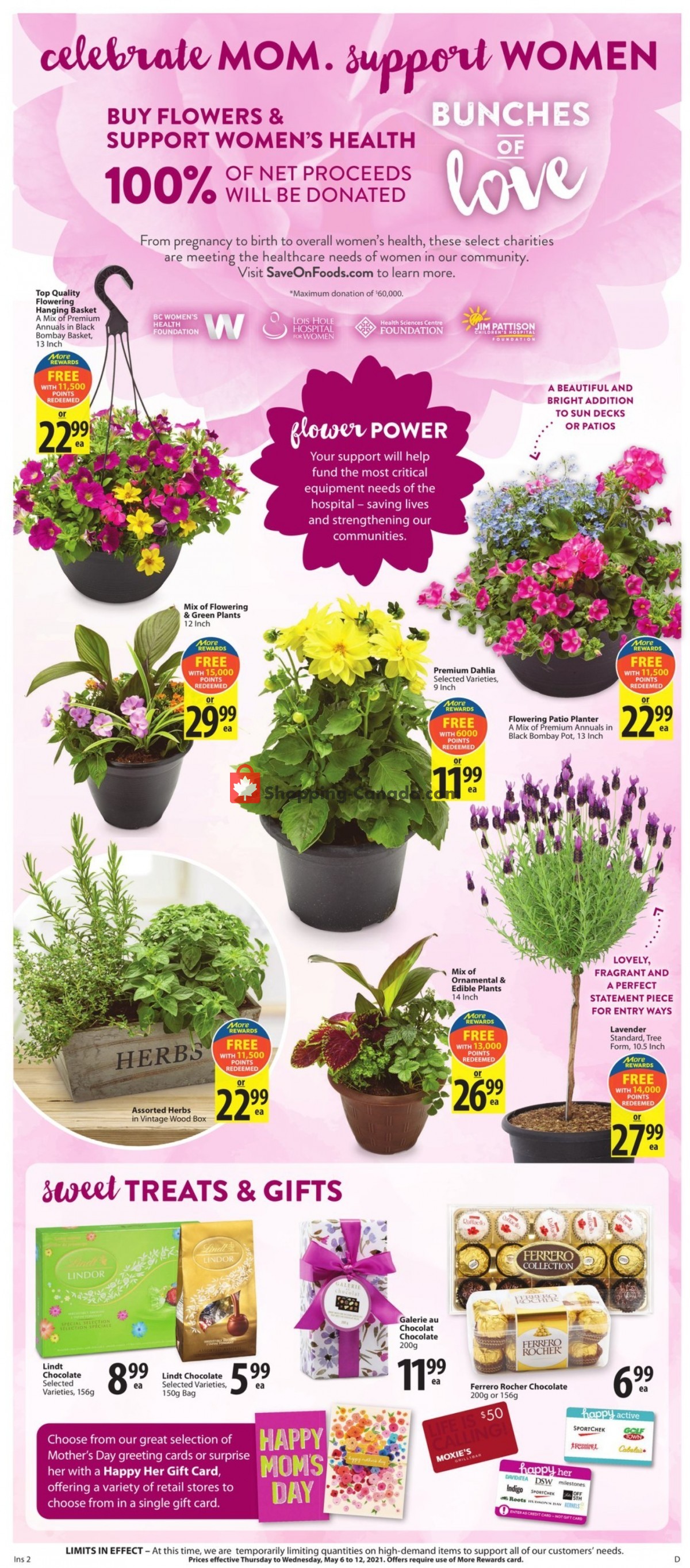 Save On Foods flyer from Thursday May 6, 2021 to Wednesday May 12, 2021 - page 6