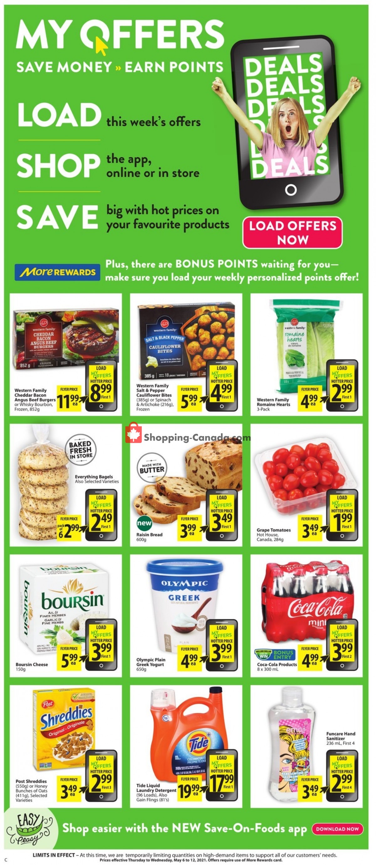 Save On Foods flyer from Thursday May 6, 2021 to Wednesday May 12, 2021 - page 13