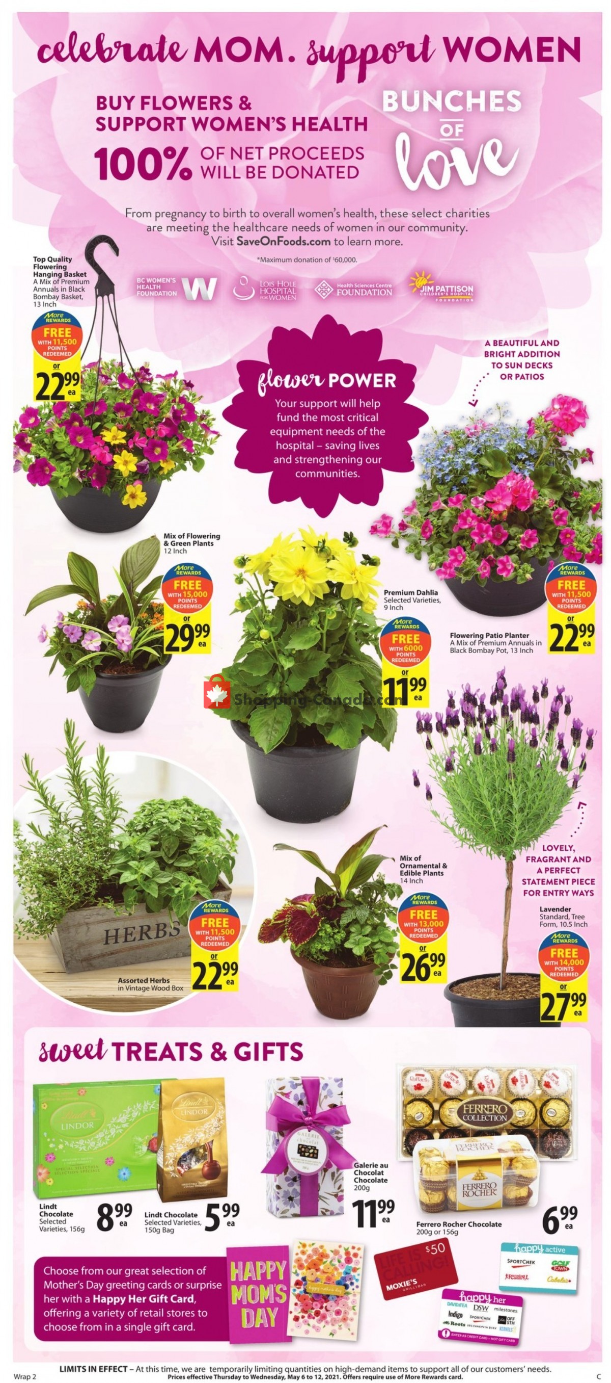 Save On Foods flyer from Thursday May 6, 2021 to Wednesday May 12, 2021 - page 2