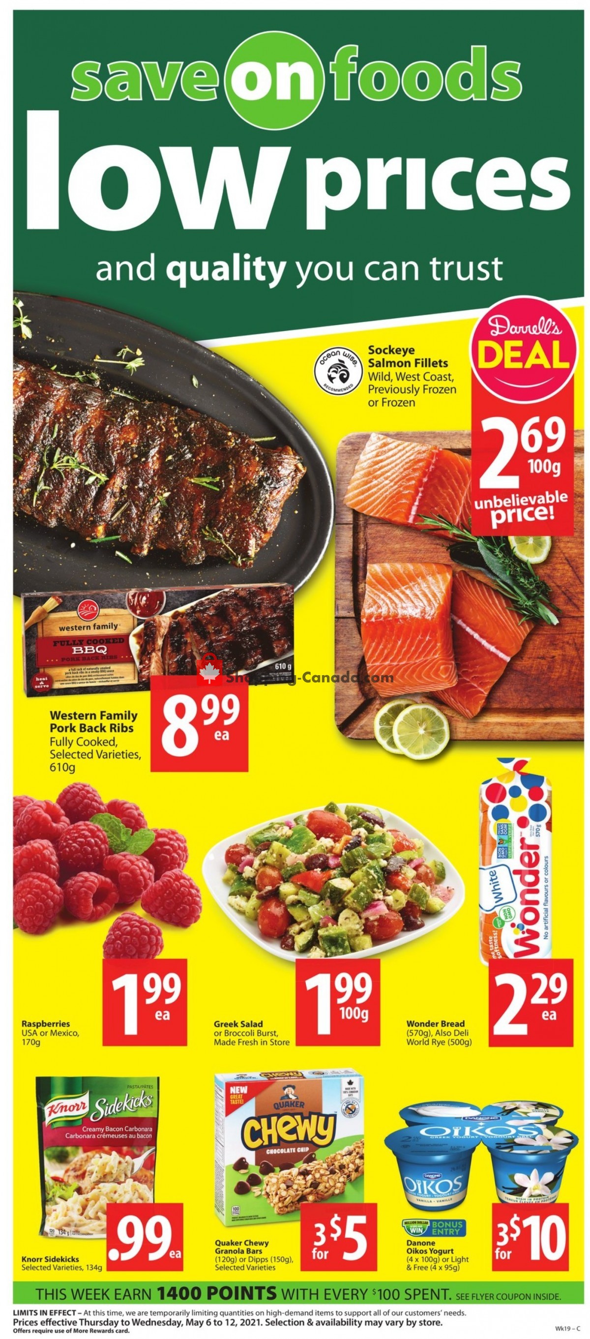 Save On Foods flyer from Thursday May 6, 2021 to Wednesday May 12, 2021 - page 3