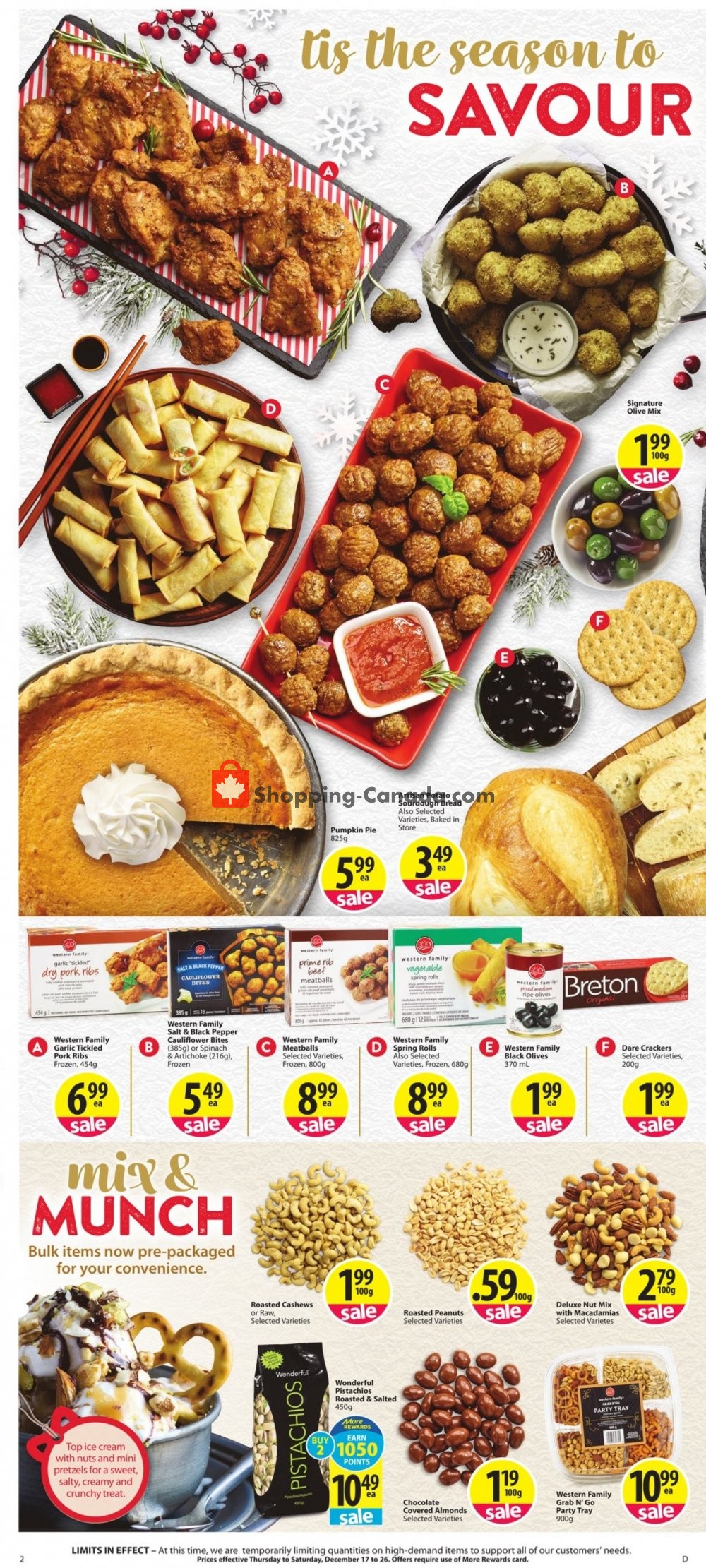 Save On Foods flyer from Thursday December 17, 2020 to Saturday December 26, 2020 - page 2