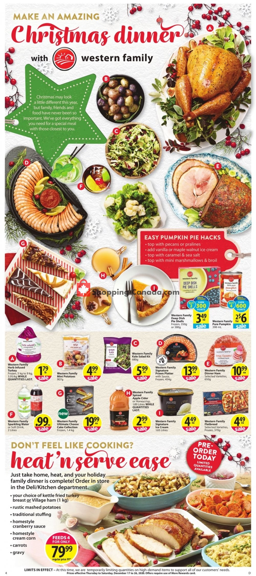 Save On Foods flyer from Thursday December 17, 2020 to Saturday December 26, 2020 - page 4