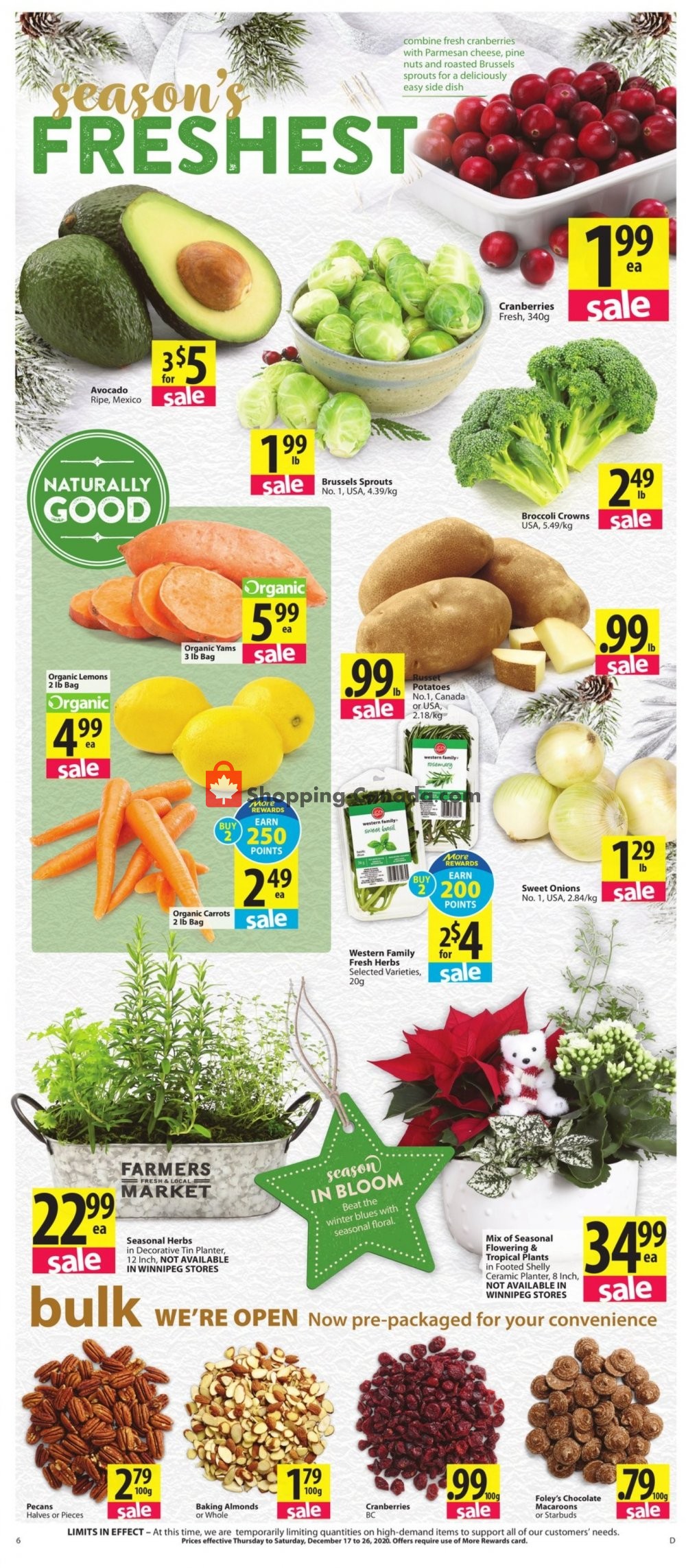 Save On Foods flyer from Thursday December 17, 2020 to Saturday December 26, 2020 - page 6