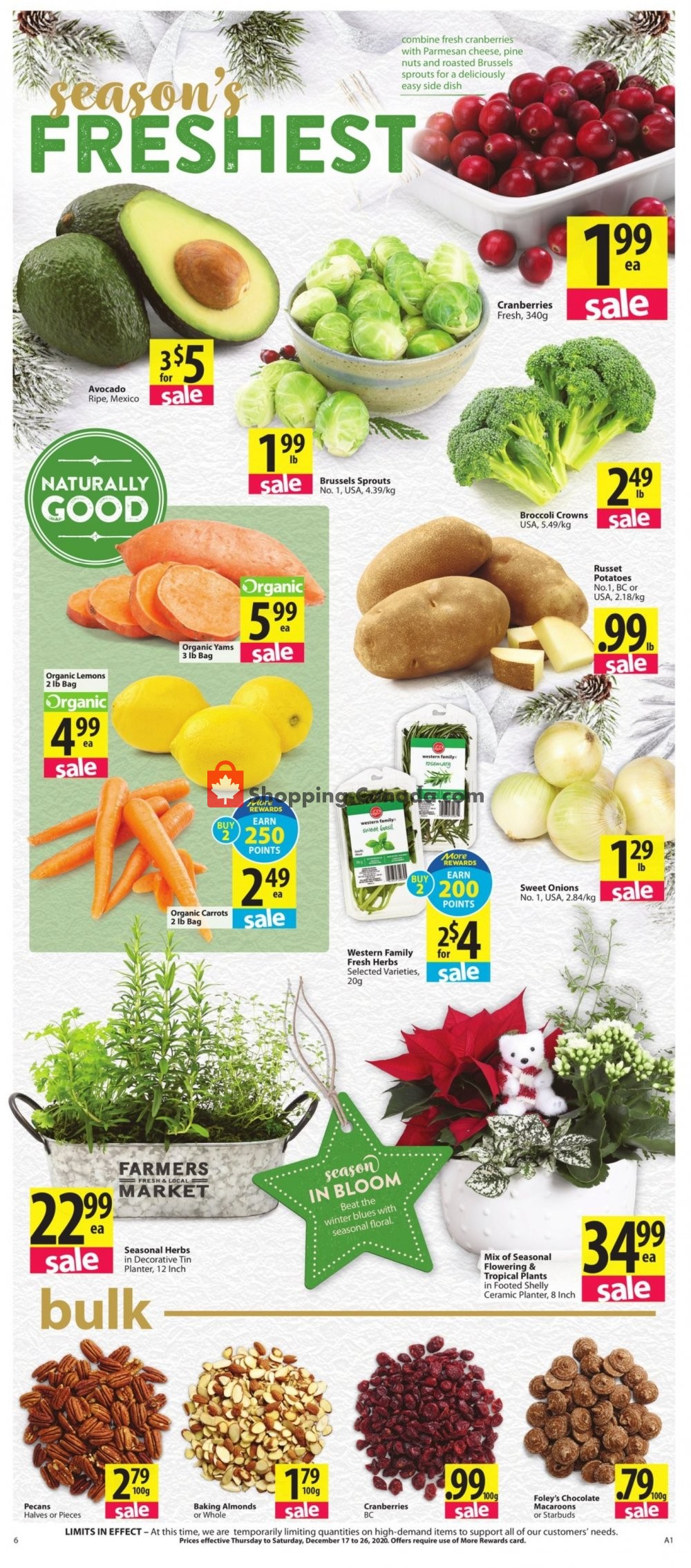 Save On Foods flyer from Thursday December 17, 2020 to Saturday December 26, 2020 - page 6