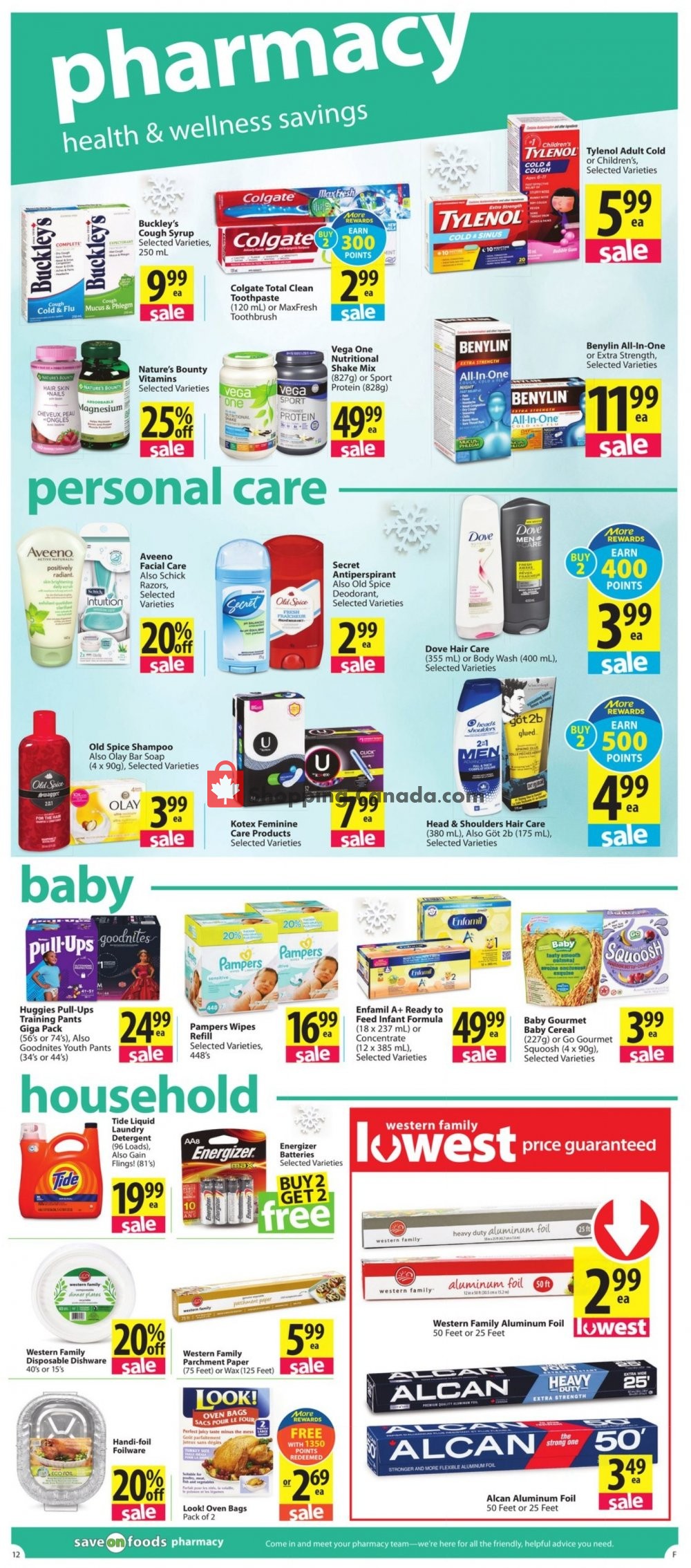 Save On Foods flyer from Thursday December 17, 2020 to Saturday December 26, 2020 - page 12