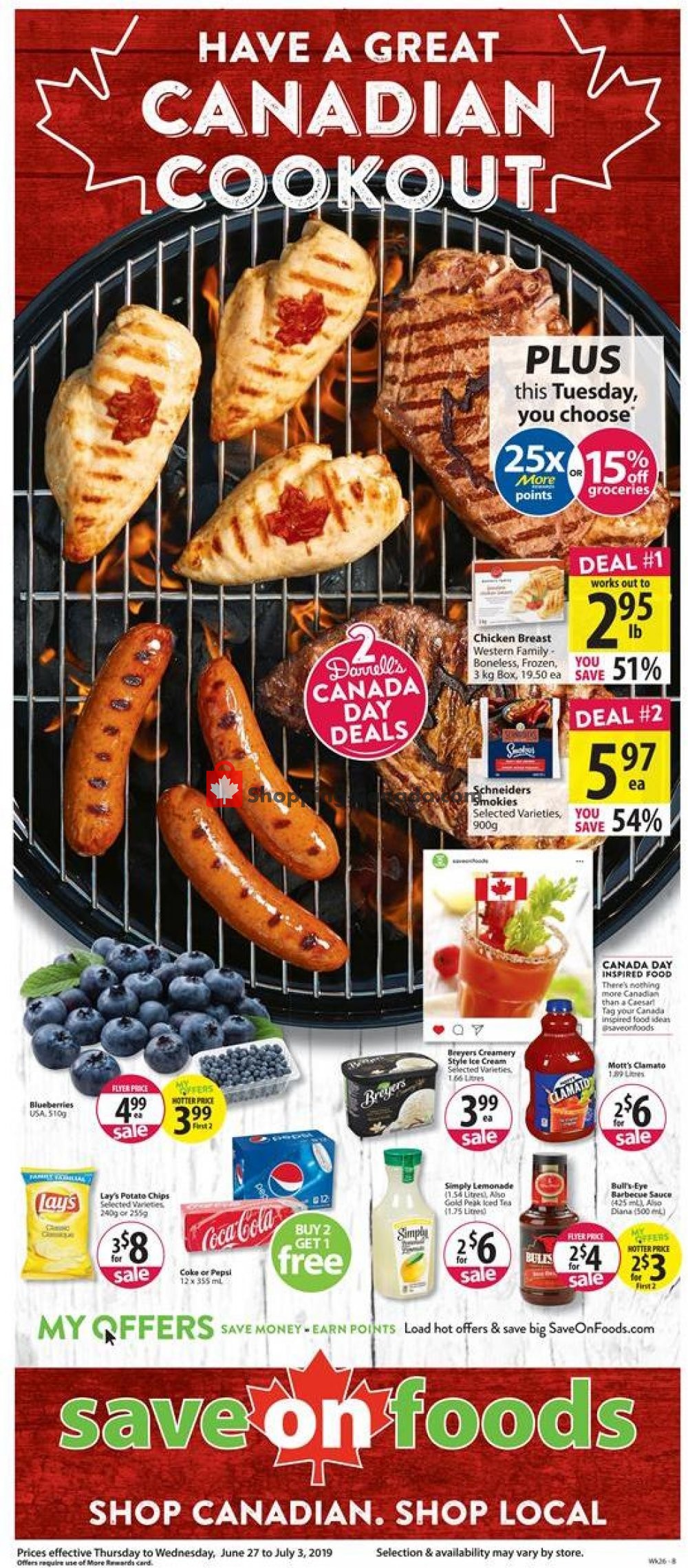 Save On Foods flyer from Thursday June 27, 2019 to Wednesday July 3, 2019 - page 3