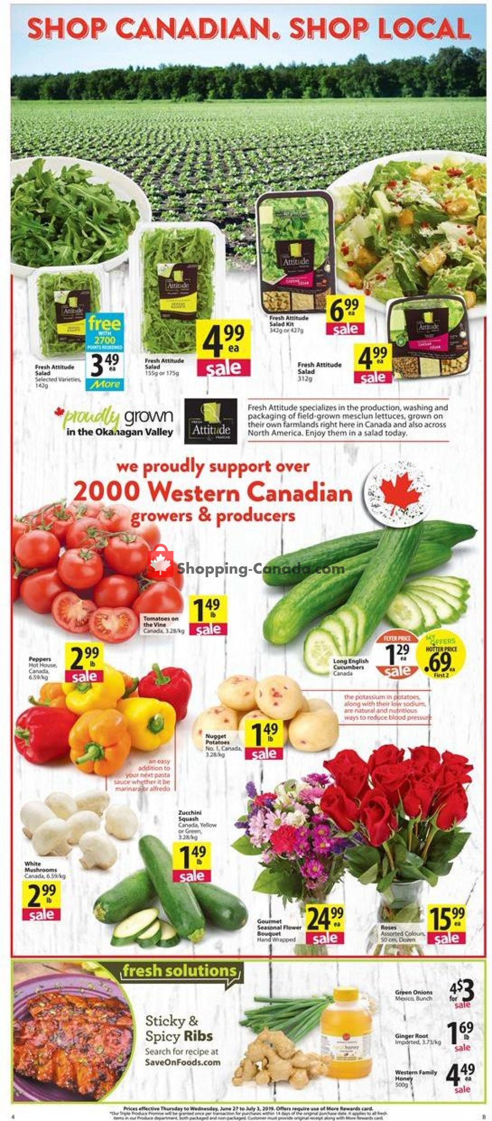 Save On Foods flyer from Thursday June 27, 2019 to Wednesday July 3, 2019 - page 6