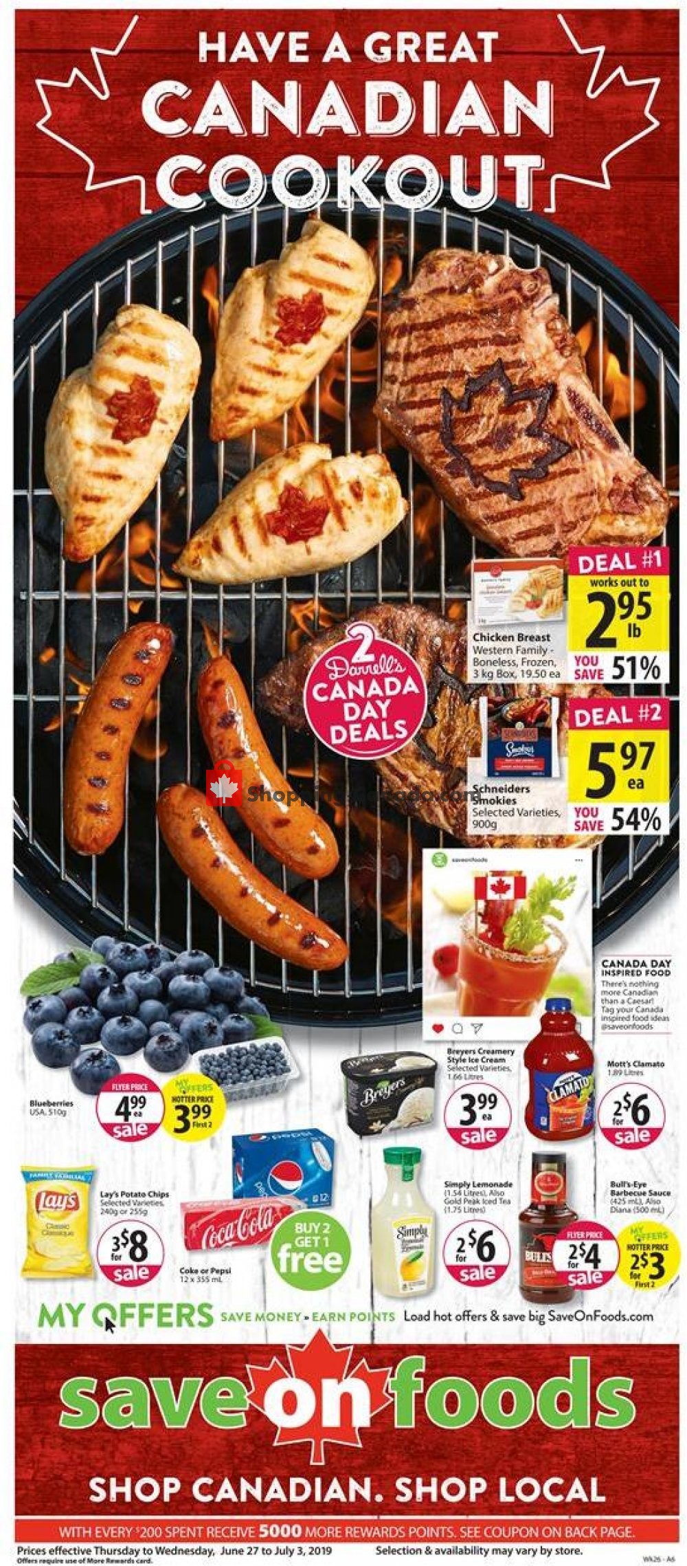 Save On Foods flyer from Thursday June 27, 2019 to Wednesday July 3, 2019 - page 3