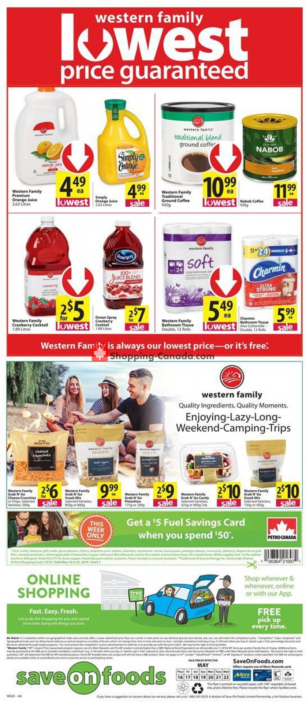 Save On Foods flyer from Thursday May 16, 2019 to Wednesday May 22, 2019 - page 12