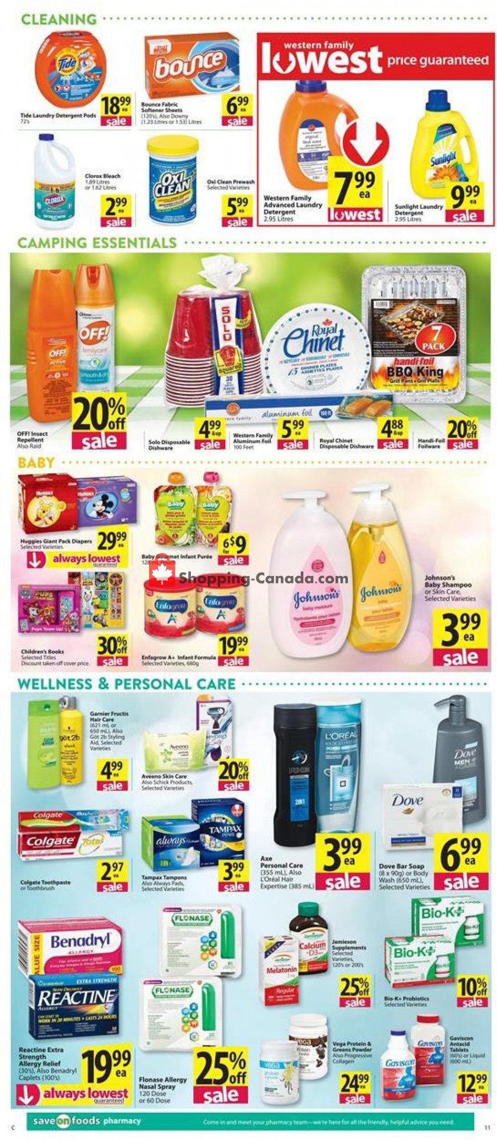 Save On Foods flyer from Thursday May 16, 2019 to Wednesday May 22, 2019 - page 11