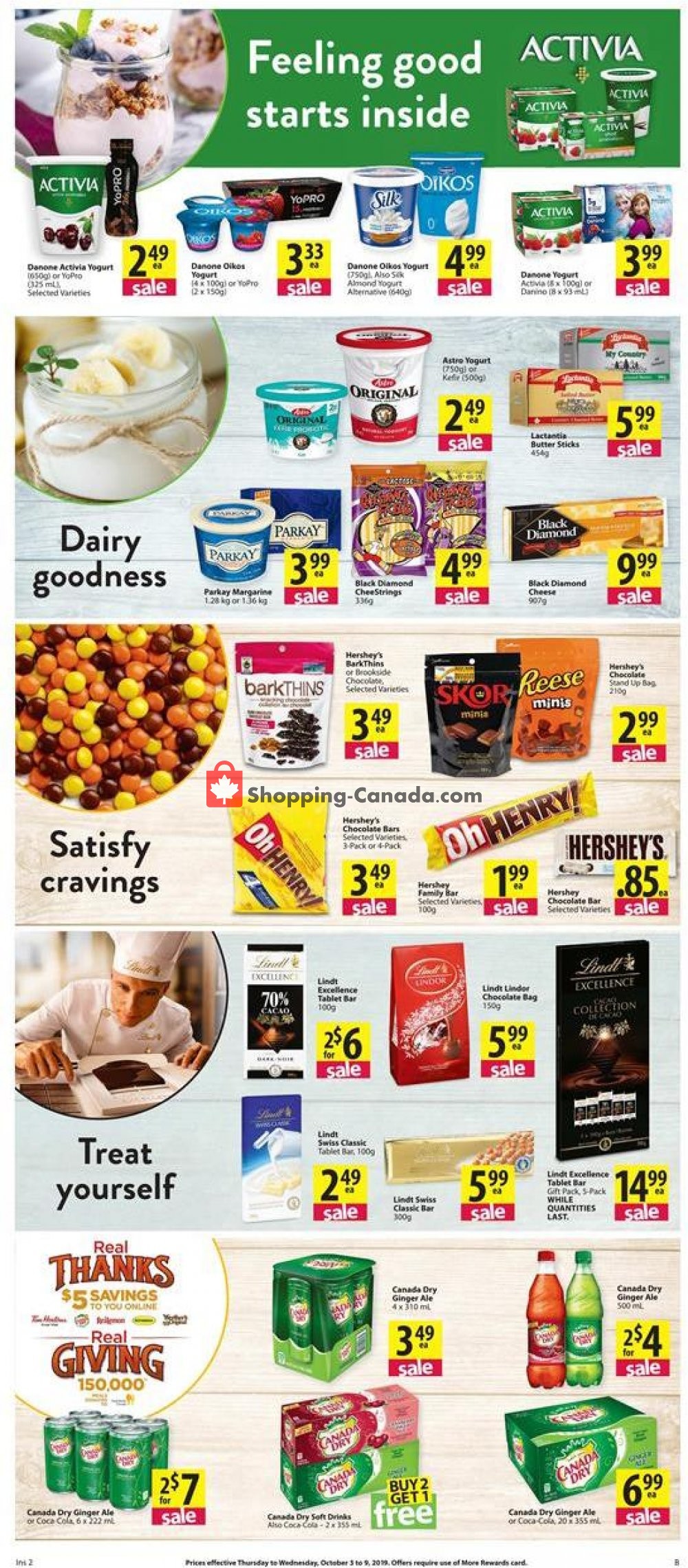 Save On Foods flyer from Thursday October 3, 2019 to Wednesday October 9, 2019 - page 12