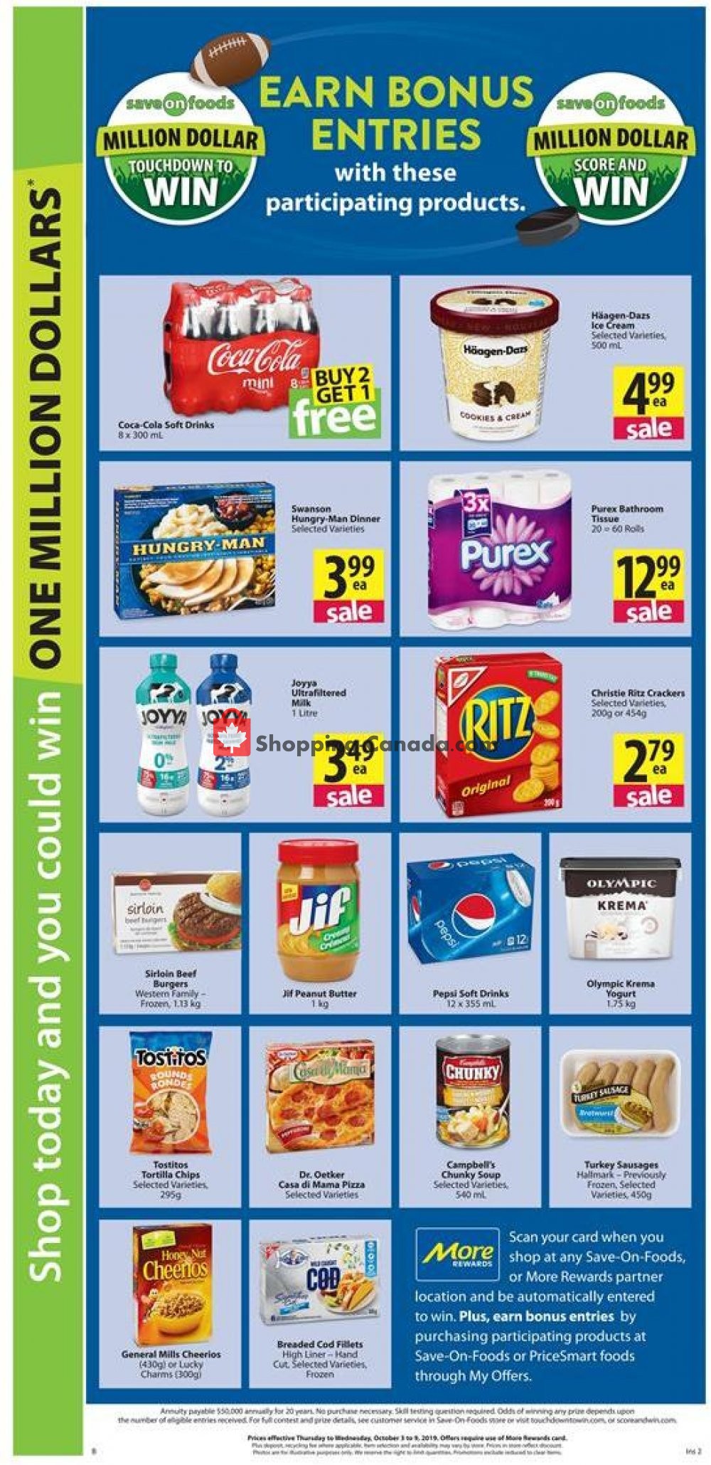Save On Foods flyer from Thursday October 3, 2019 to Wednesday October 9, 2019 - page 4