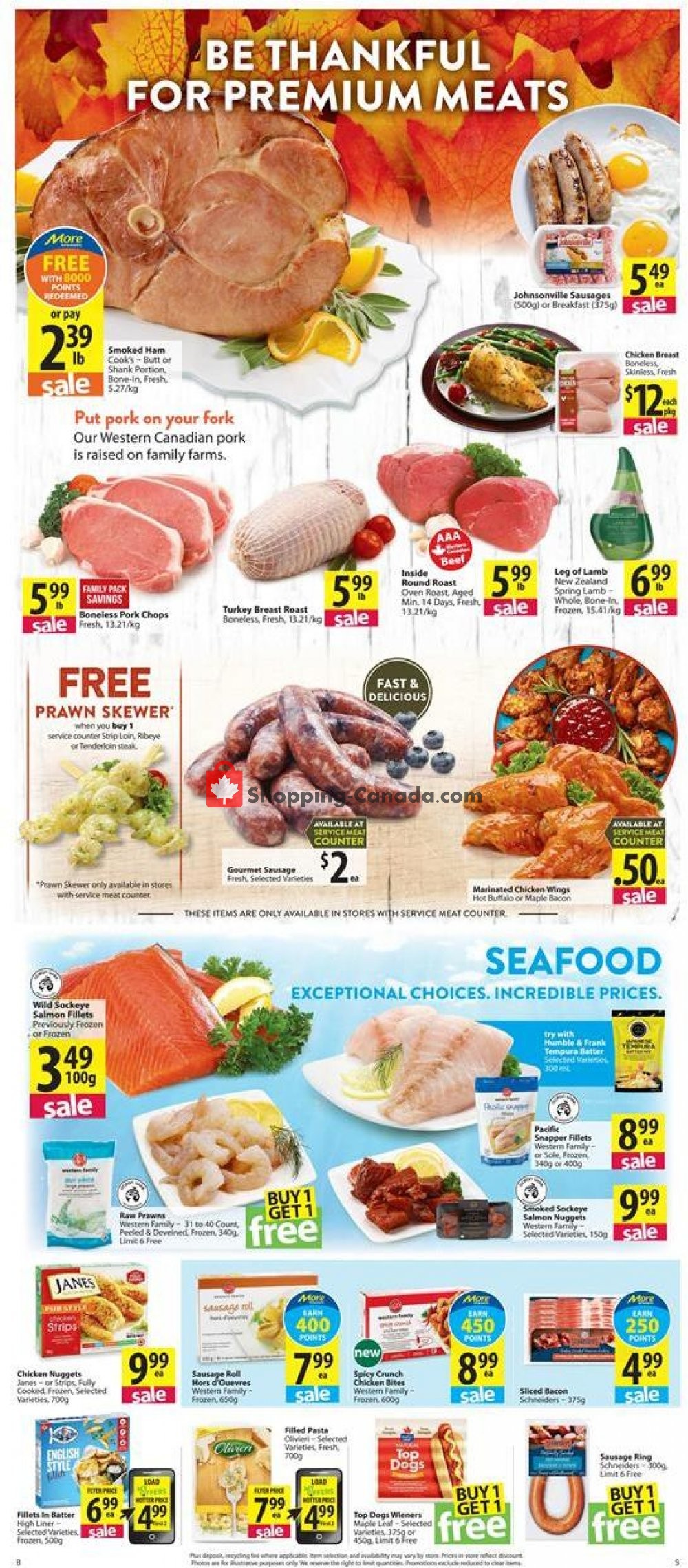 Save On Foods flyer from Thursday October 3, 2019 to Wednesday October 9, 2019 - page 7