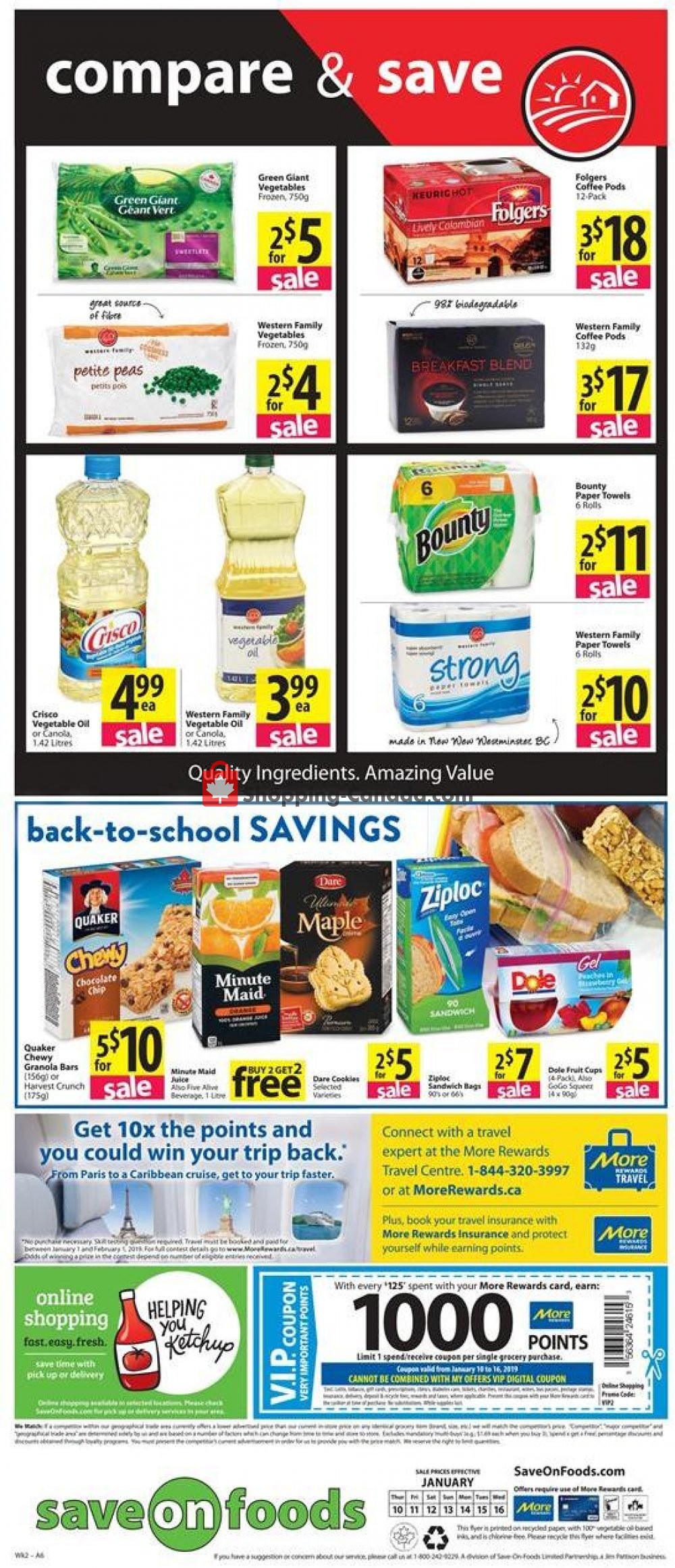 Save On Foods flyer from Thursday January 10, 2019 to Wednesday January 16, 2019 - page 14