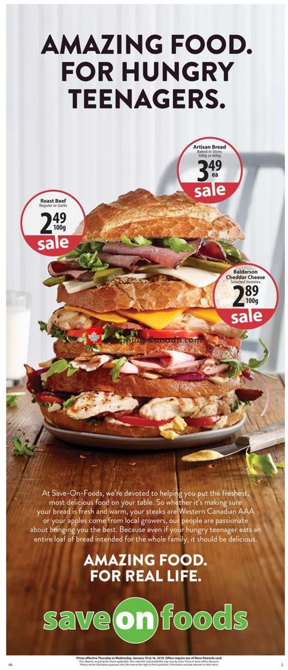 Save On Foods flyer from Thursday January 10, 2019 to Wednesday January 16, 2019 - page 2