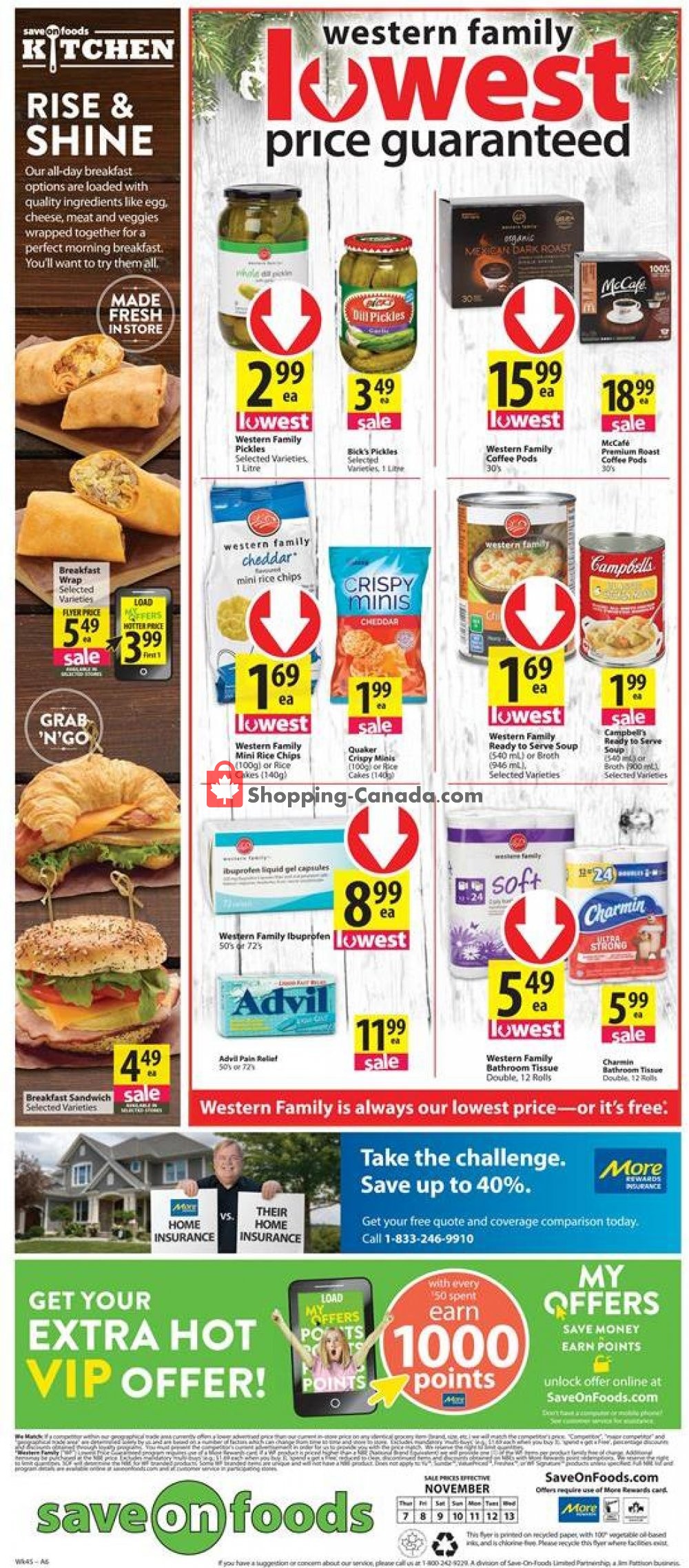 Save On Foods flyer from Thursday November 7, 2019 to Wednesday November 13, 2019 - page 14