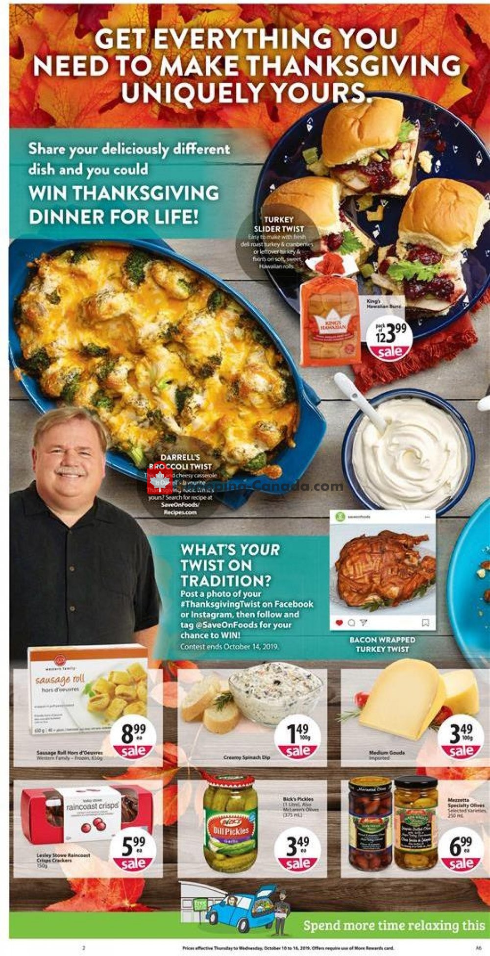 Save On Foods flyer from Thursday October 10, 2019 to Wednesday October 16, 2019 - page 2