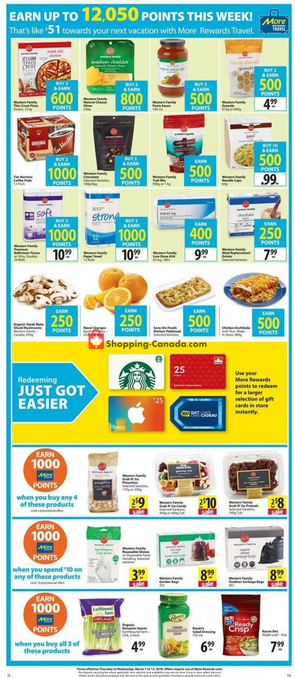 Save On Foods flyer from Thursday March 7, 2019 to Wednesday March 13, 2019 - page 10