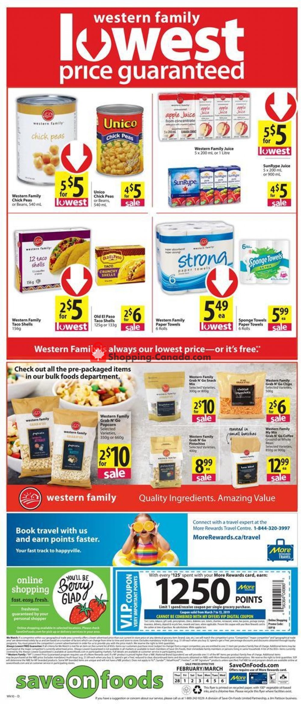 Save On Foods flyer from Thursday March 7, 2019 to Wednesday March 13, 2019 - page 12