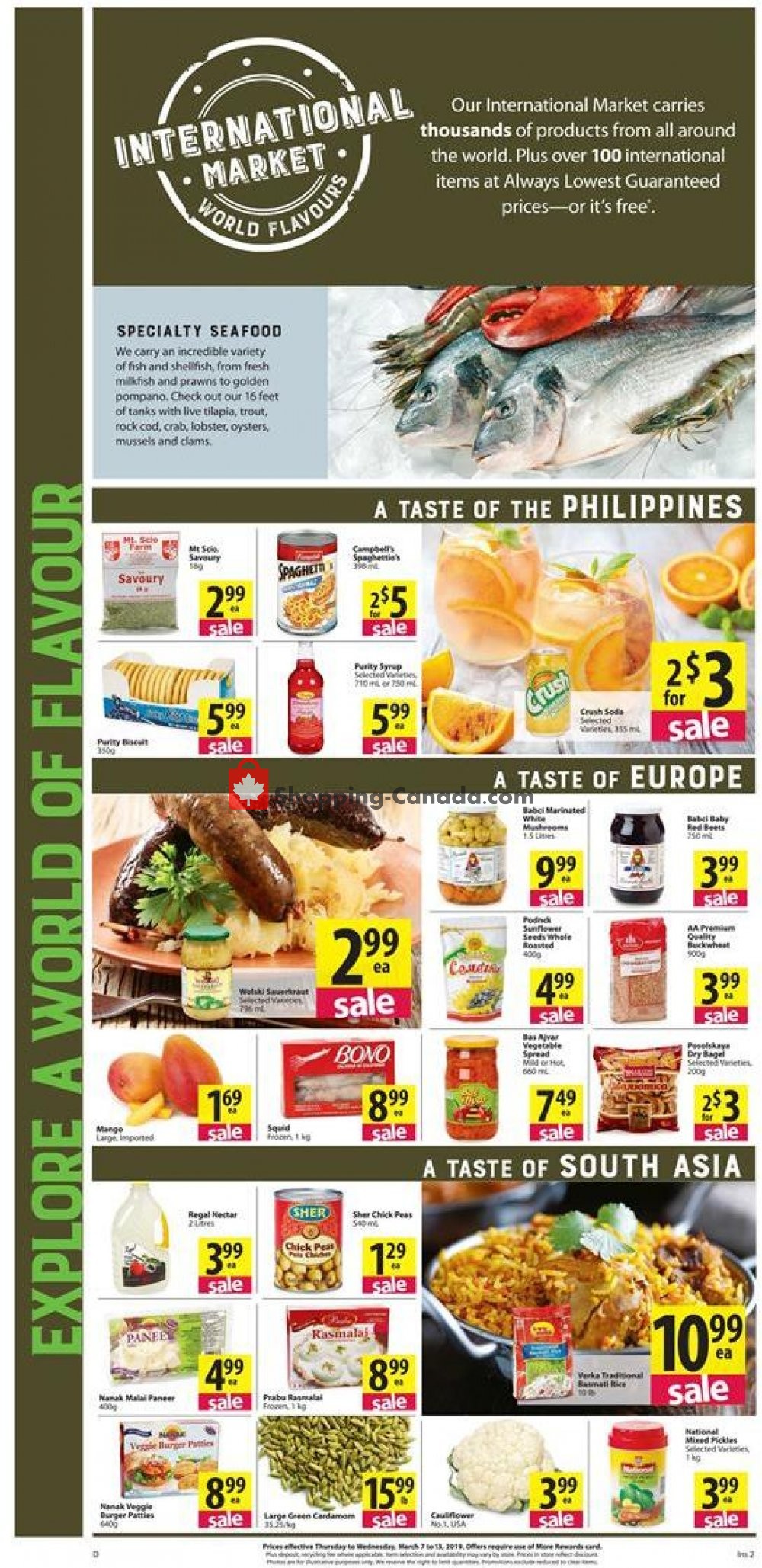 Save On Foods flyer from Thursday March 7, 2019 to Wednesday March 13, 2019 - page 14