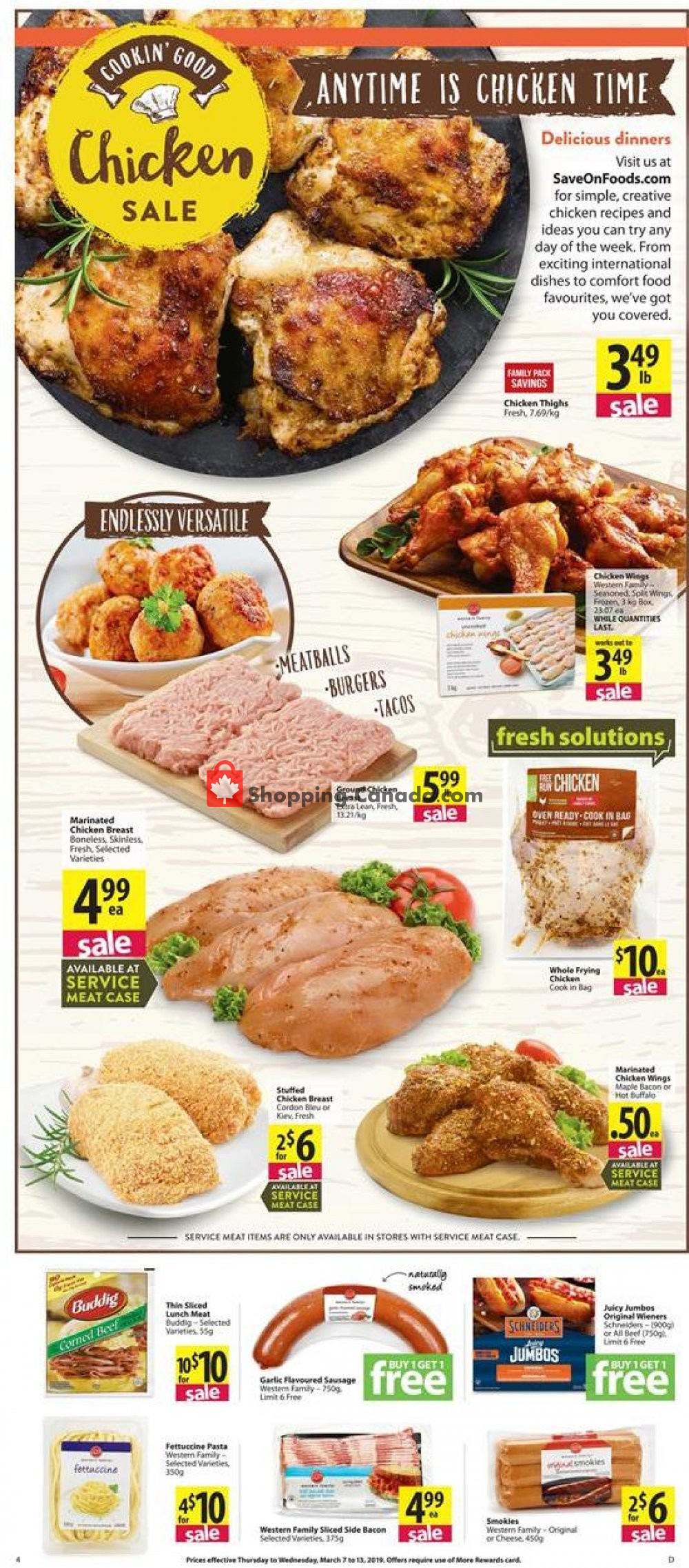 Save On Foods flyer from Thursday March 7, 2019 to Wednesday March 13, 2019 - page 4
