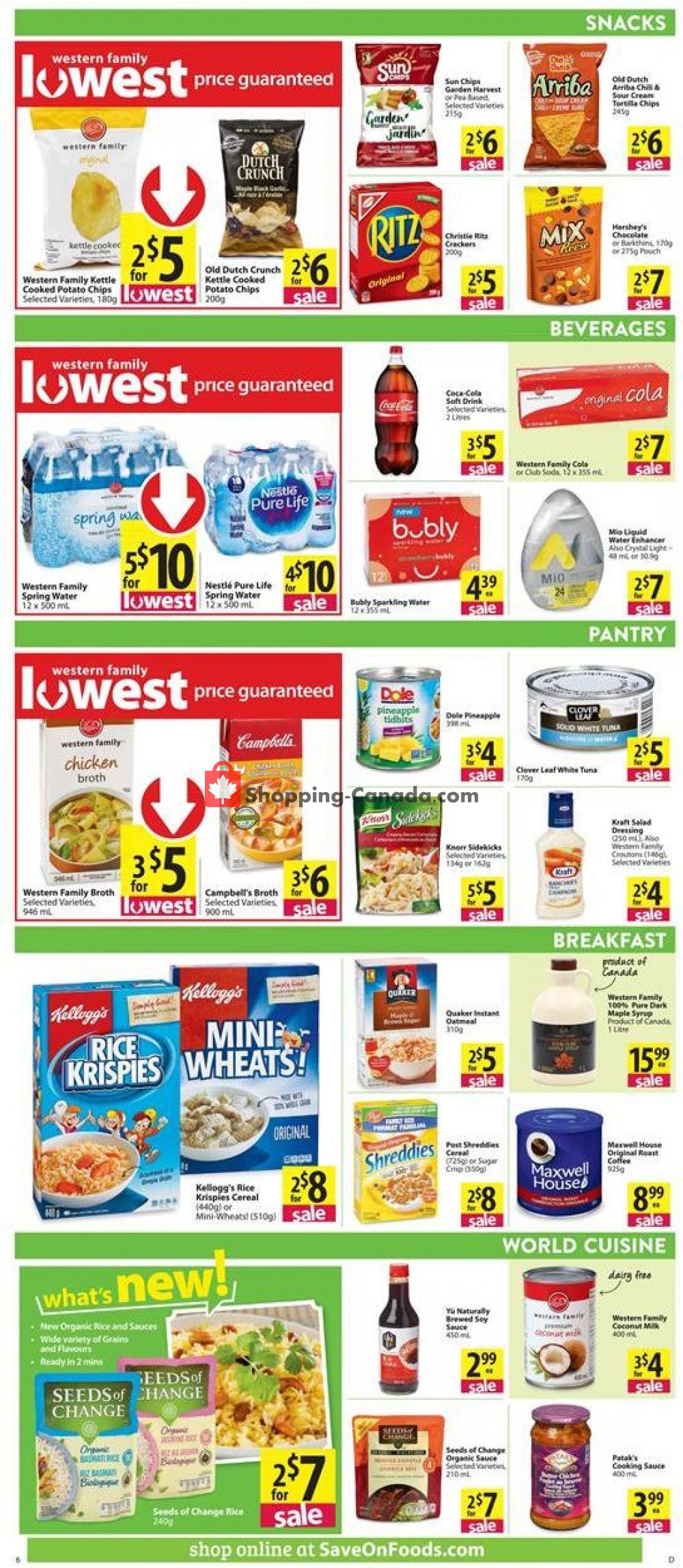 Save On Foods flyer from Thursday March 7, 2019 to Wednesday March 13, 2019 - page 6