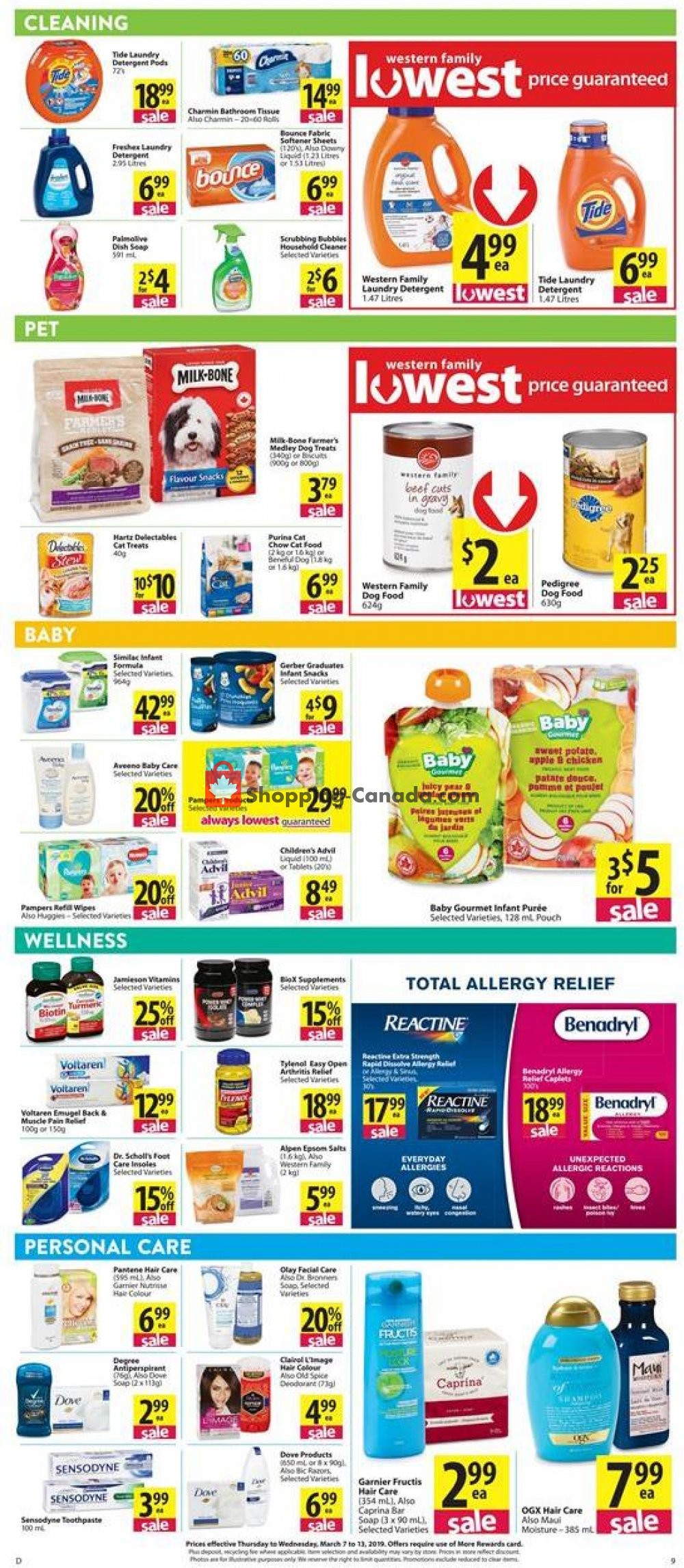Save On Foods flyer from Thursday March 7, 2019 to Wednesday March 13, 2019 - page 9