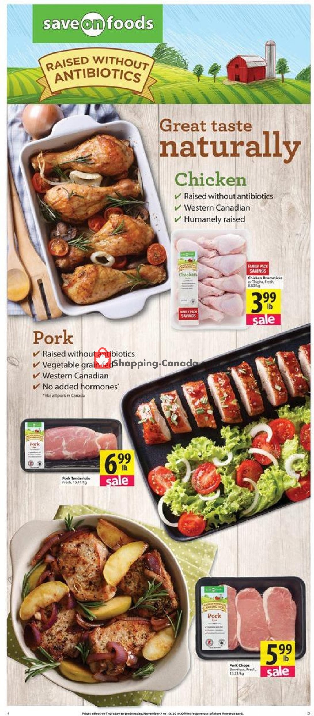 Save On Foods flyer from Thursday November 7, 2019 to Wednesday November 13, 2019 - page 4