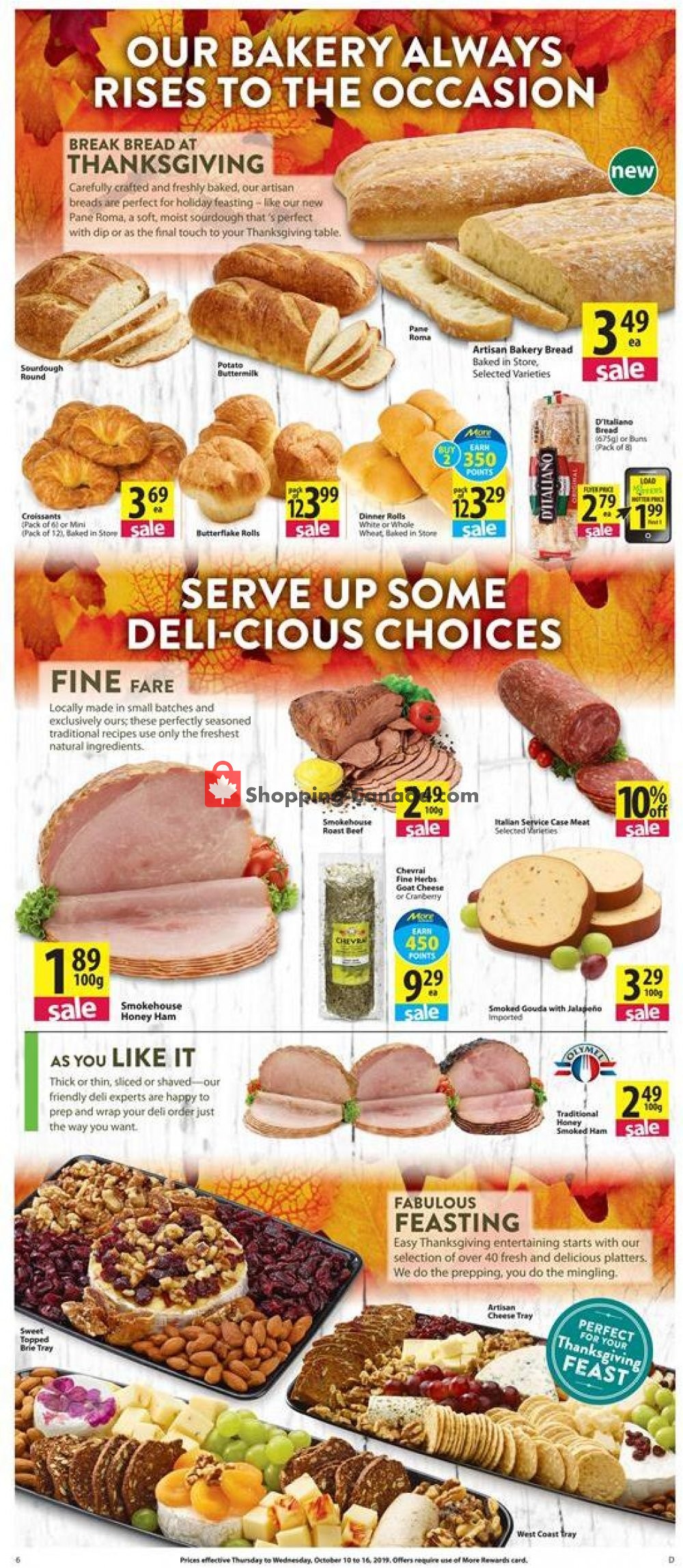 Save On Foods flyer from Thursday October 10, 2019 to Wednesday October 16, 2019 - page 6